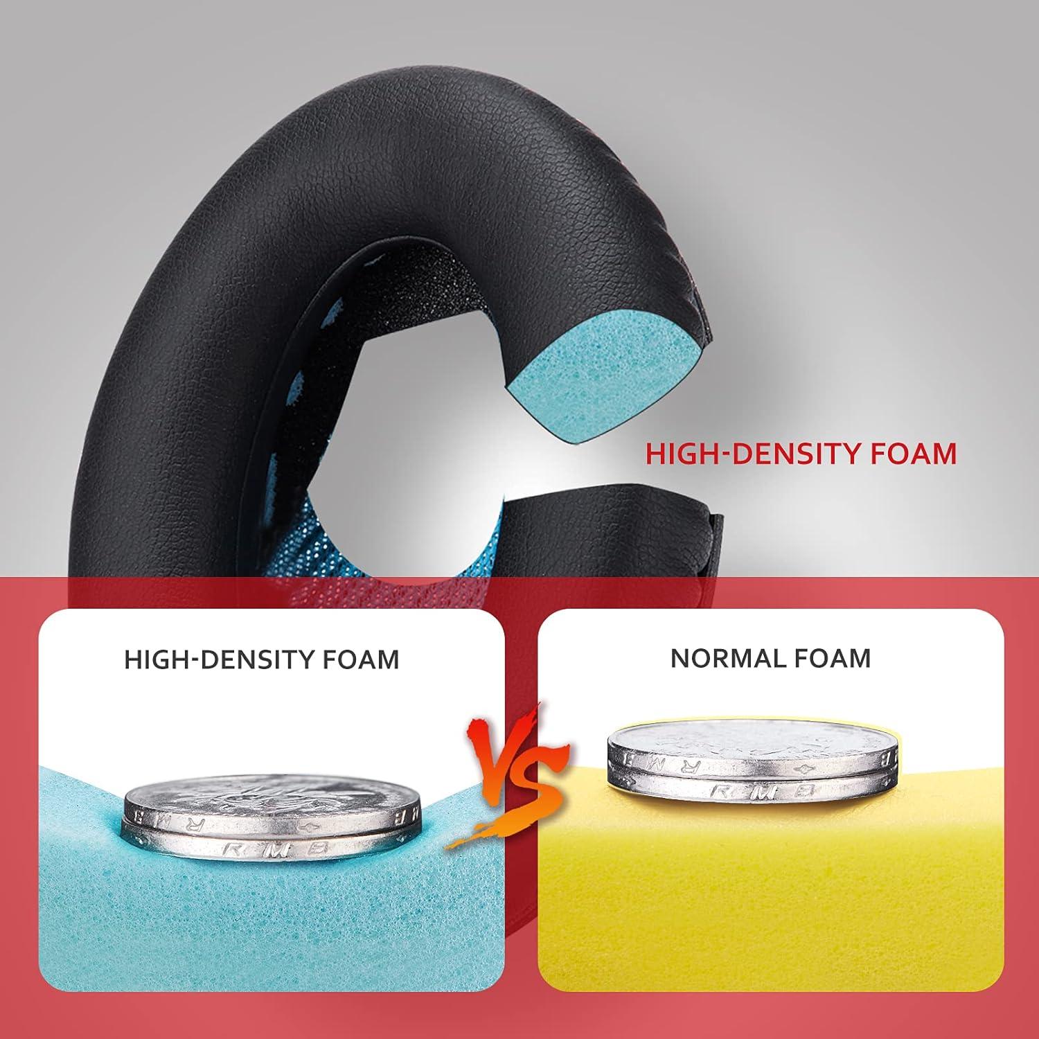 Almohadillas de Reemplazo Krone Kalpasmos para Auriculares Bose - Negro