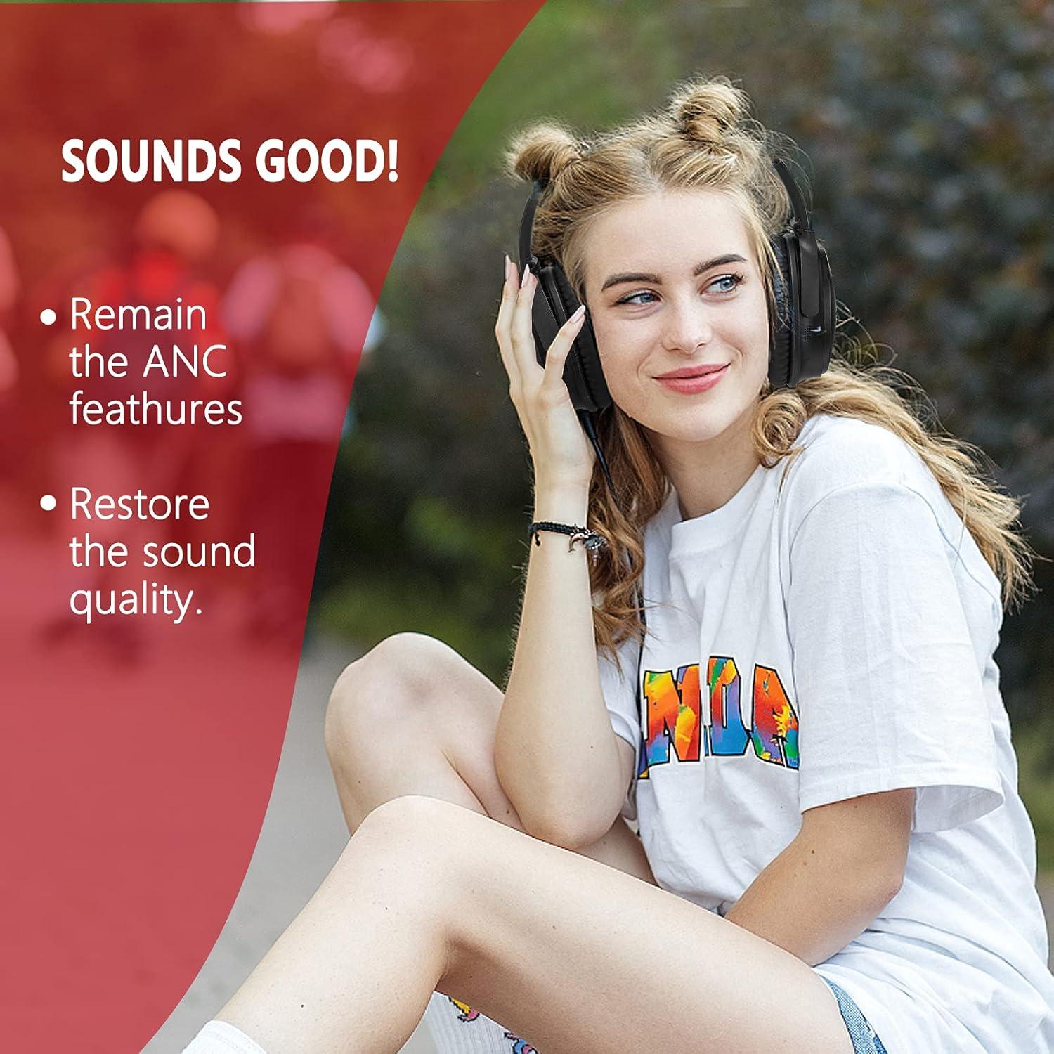 Almohadillas de Reemplazo Krone Kalpasmos para Auriculares Bose - Negro