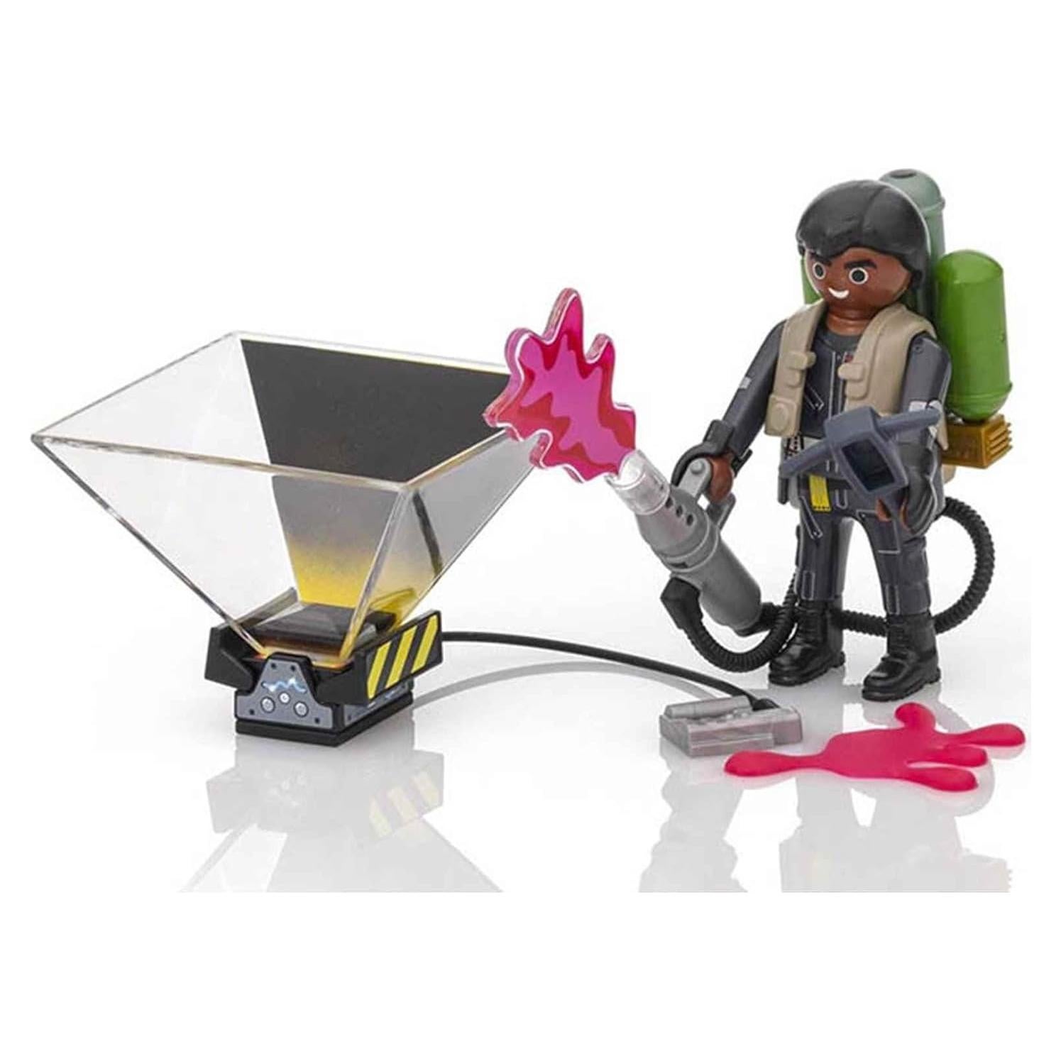 Figura Cazafantasmas Winston Zeddemore Playmobil 9349