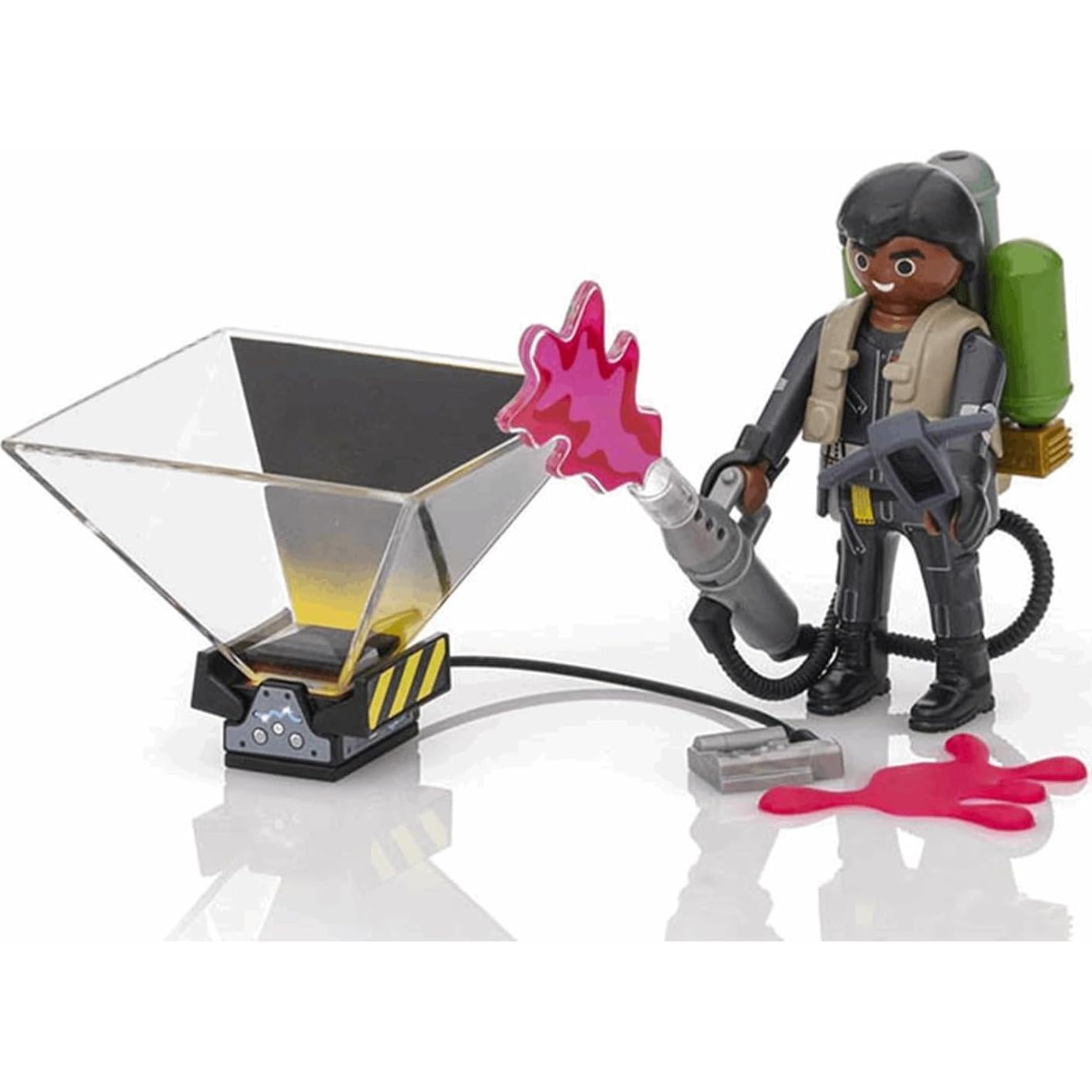 Figura Cazafantasmas Winston Zeddemore Playmobil 9349