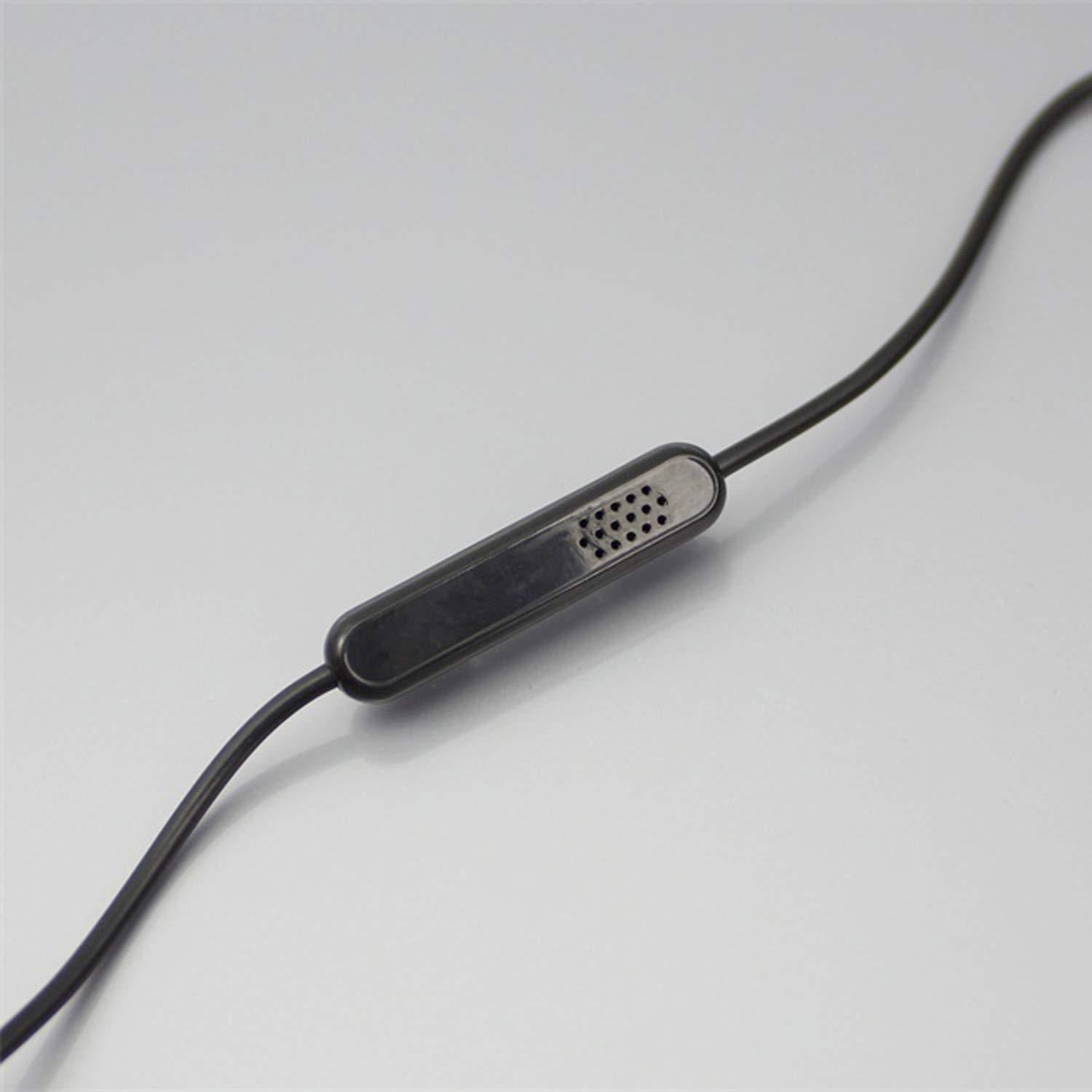 Replacement Audio Cable Cord Line Compatible with for Bose QC3 QuietComfort 3 Headphones Inline Mic Remote Volume Control for iOS Android System