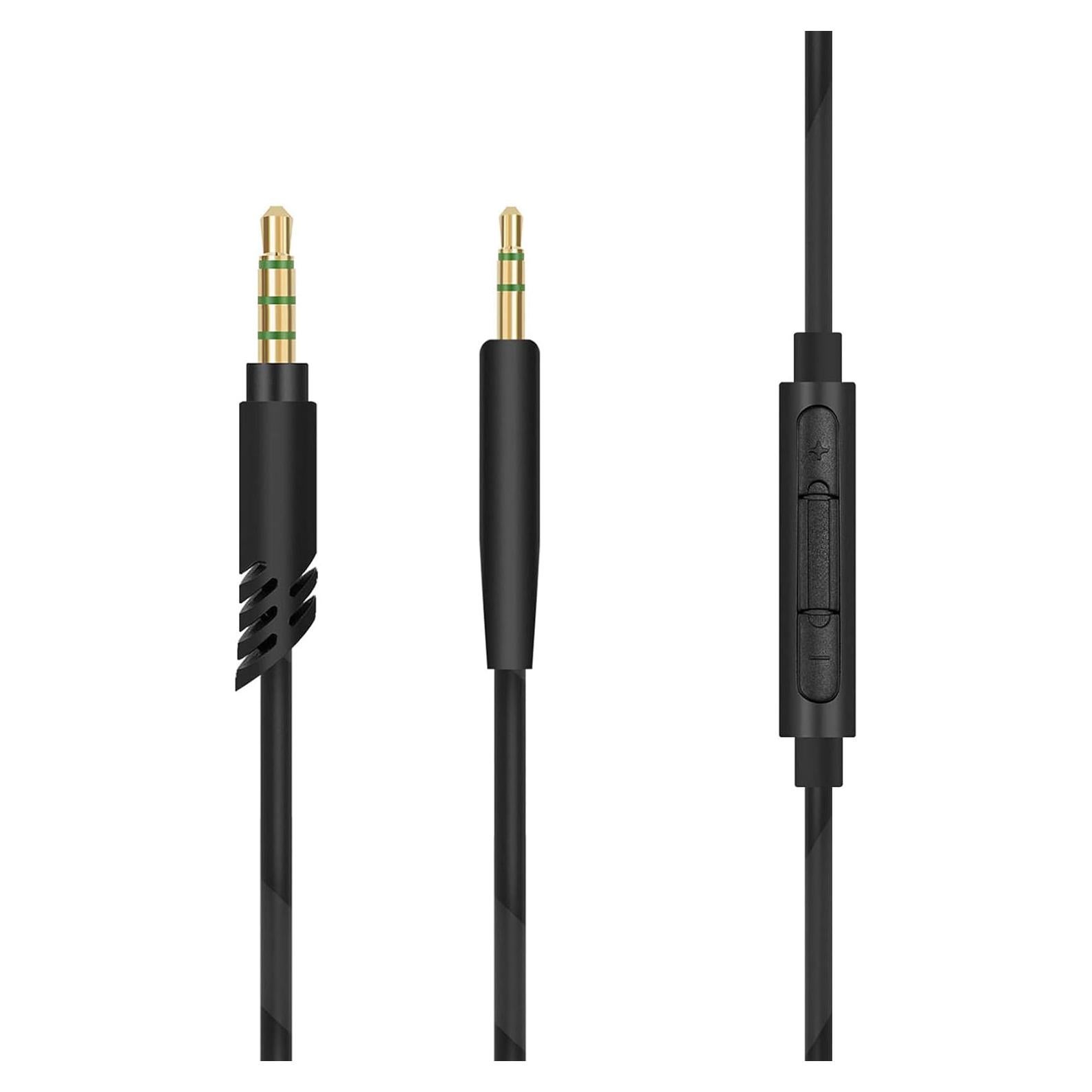 Cable de audio Linkidea 2.5mm a 3.5mm con micrófono 1.5m