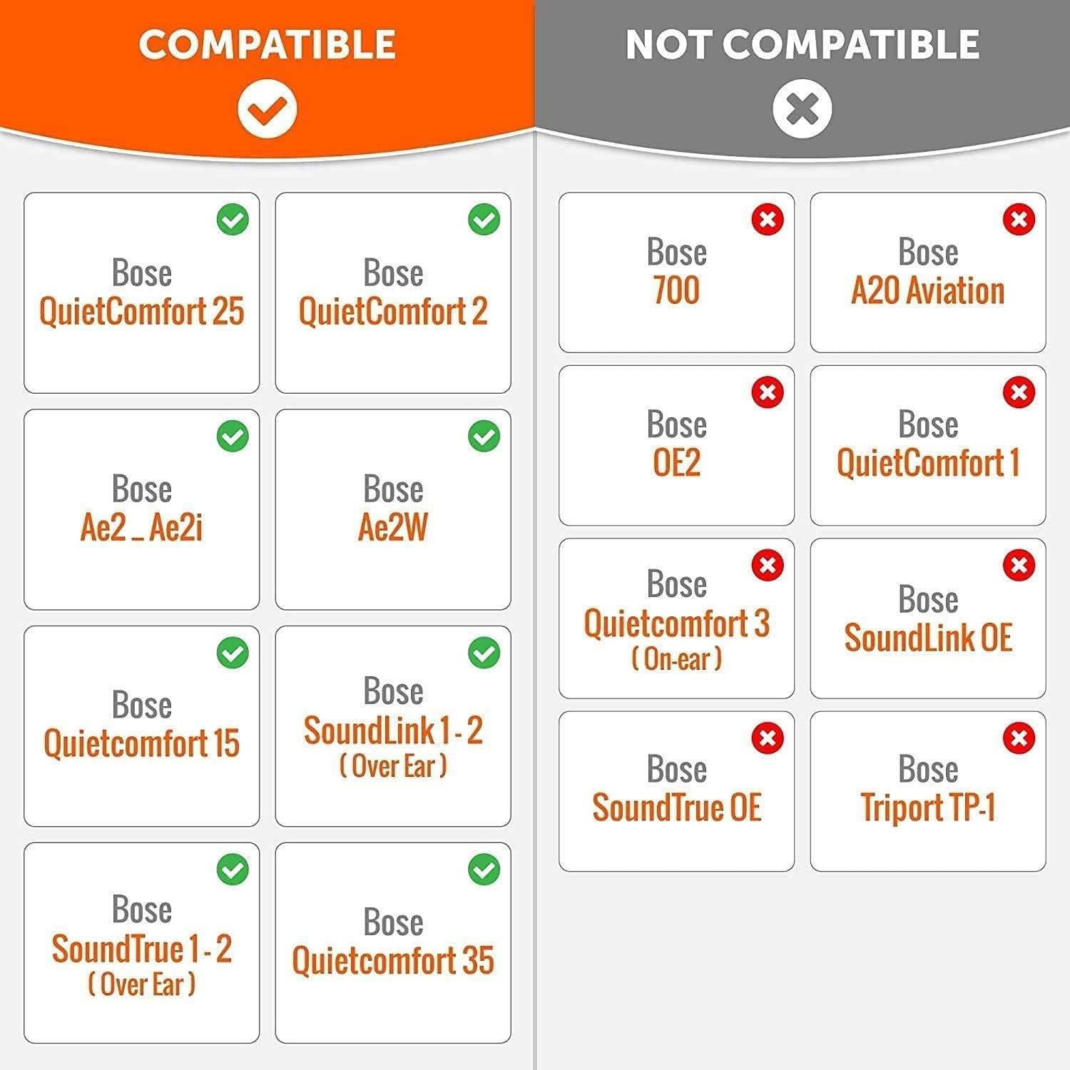 Design Pack 3 | WC Wicked Cushions Replacement Ear Pads for Bose QuietComfort 35 (QC35) & QuietComfort 35ii (QC35ii) Headphones & More - Improved Comfort & Durability