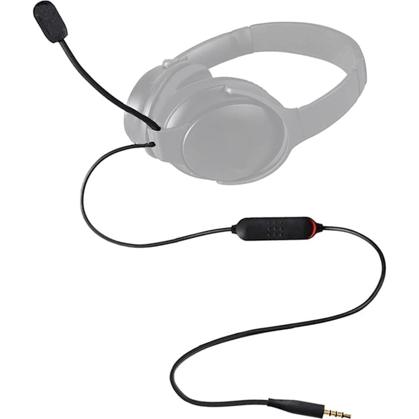 Cable de Micrófono Gaming Koffmon QC45 con Control de Volumen