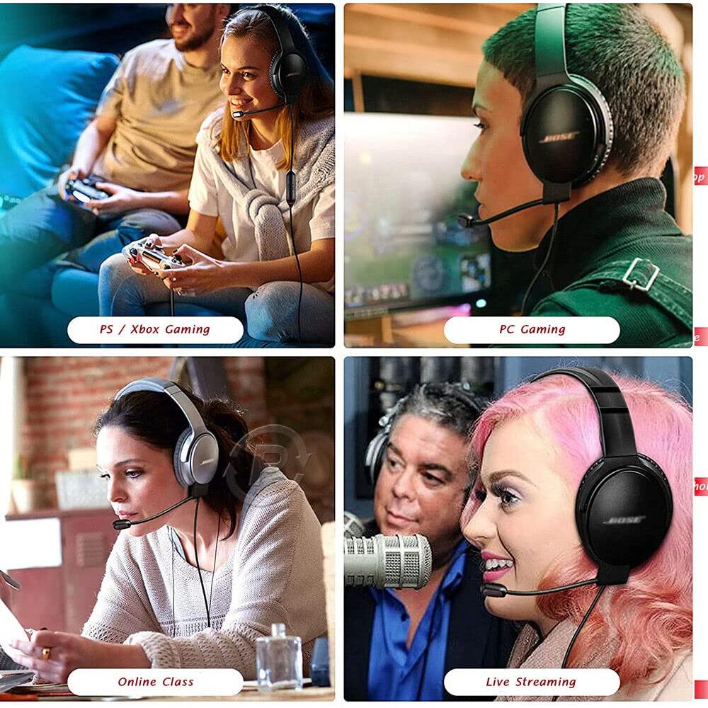 Cable de Micrófono Gaming Koffmon QC45 con Control de Volumen