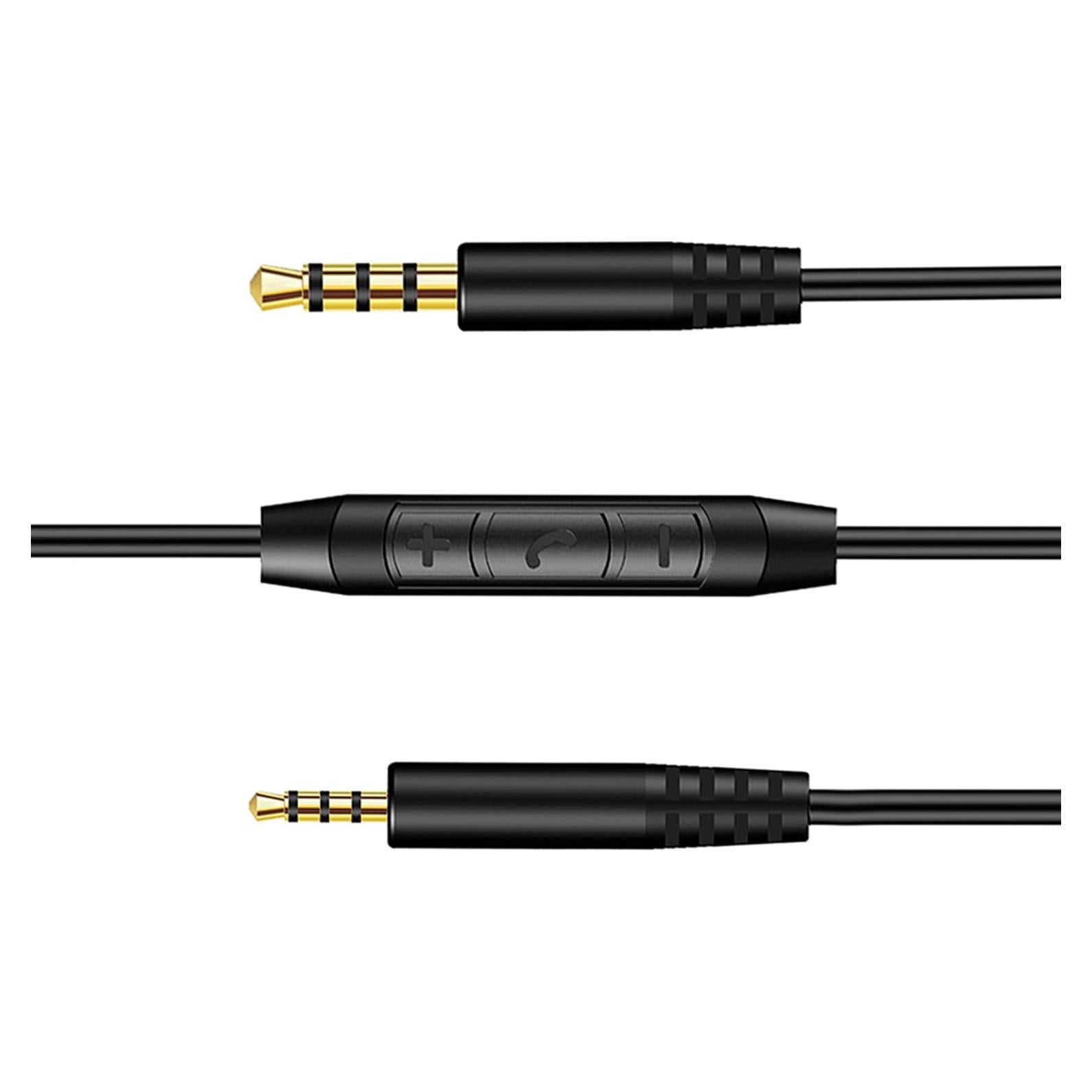 Cable de audio 2.5mm a 3.5mm Weatwo para auriculares Bose