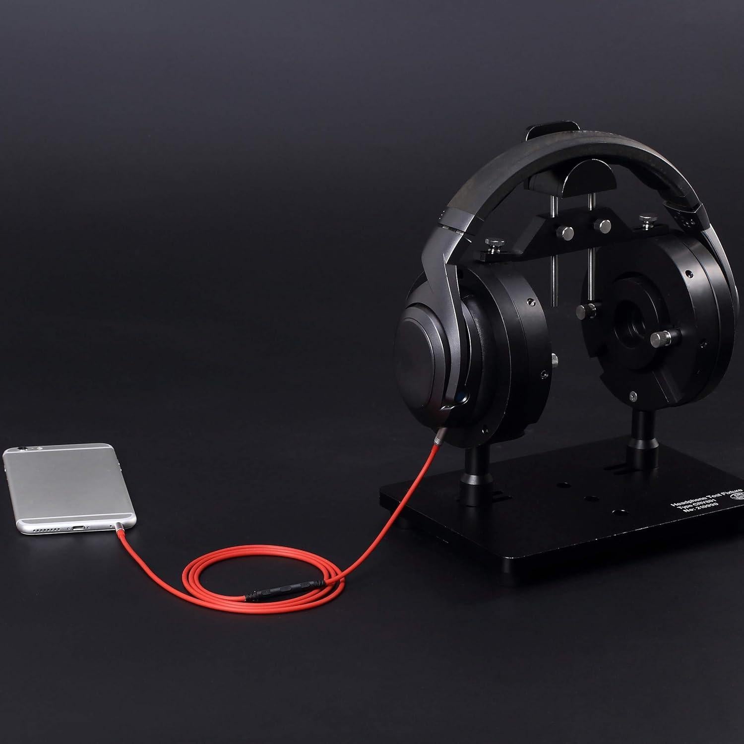 Cable de Audio con Micrófono y Control de Volumen Ablet 1.2m