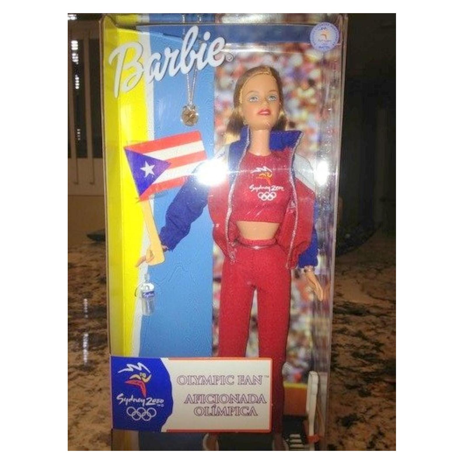 Muñeca Barbie Fan Olímpico Sydney 2000 Cuba Mattel