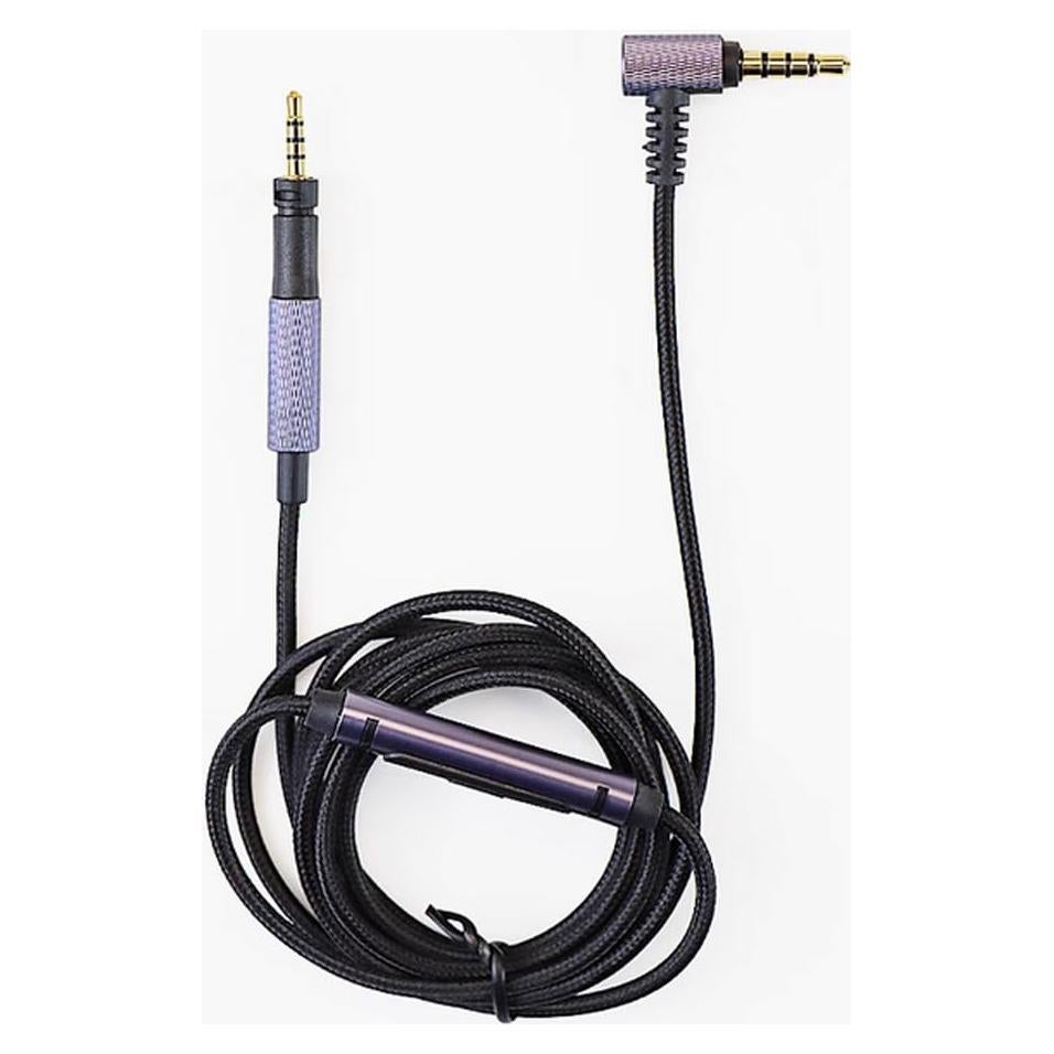 MOLGRIA Replacement Audio Cable Compatible for Sennheiser HD 4.30 4.30i 4.30g 4.40BT 4.50BTNC 400S 450BT 458BT Headphone Extension Cord with Remote Volume Control Inline Mic (with-Mic)