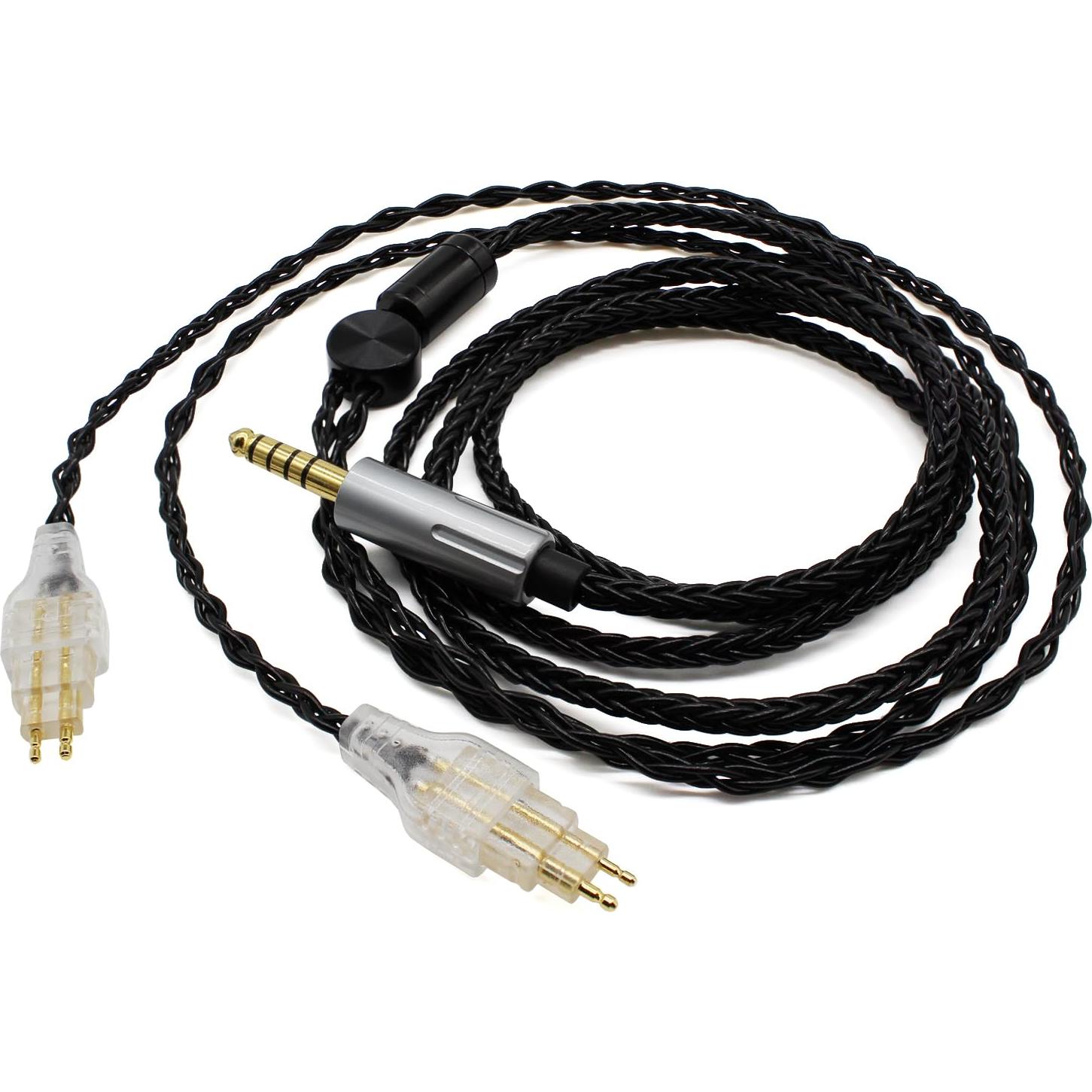 Youkamoo 4.4mm Balanced Replacement Upgrade Cable Compatible for Sennheiser HD650, HD600, HD660S, HD660S2, HD580, HD58X, Massdrop HD6XX Headphones, 5 ft 1.52m