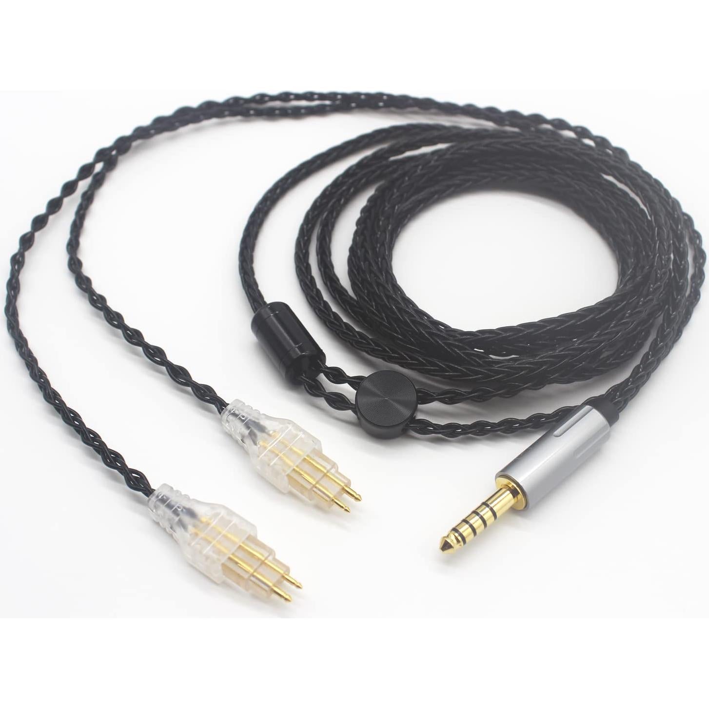 Youkamoo 4.4mm Balanced Replacement Upgrade Cable Compatible for Sennheiser HD650, HD600, HD660S, HD660S2, HD580, HD58X, Massdrop HD6XX Headphones, 5 ft 1.52m