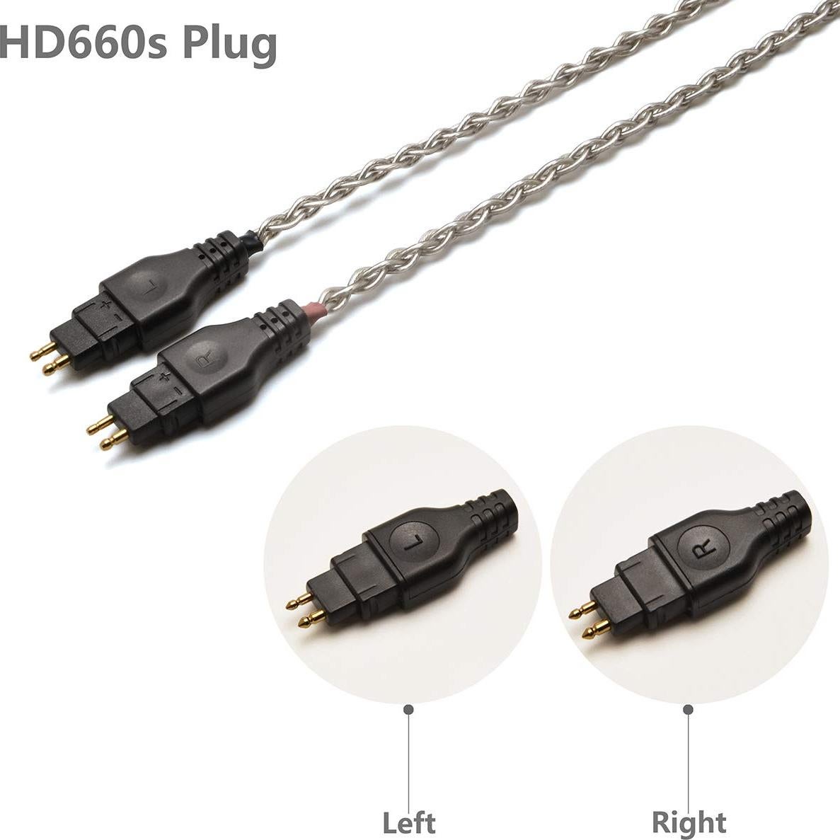 Cable de Auriculares GUCraftsman 6N 4.4mm Balanceado 1.8m