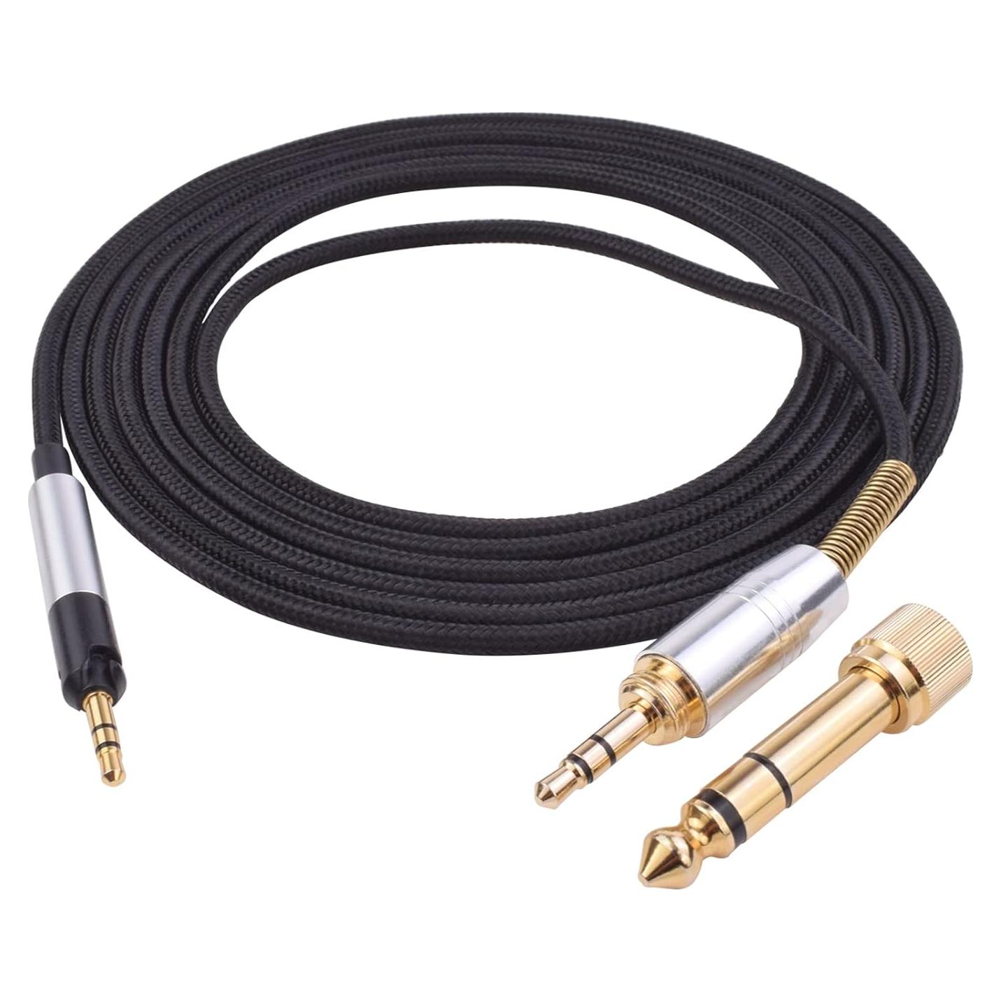 Cable de extensión de audio 2m LearSoon para Sennheiser HD598