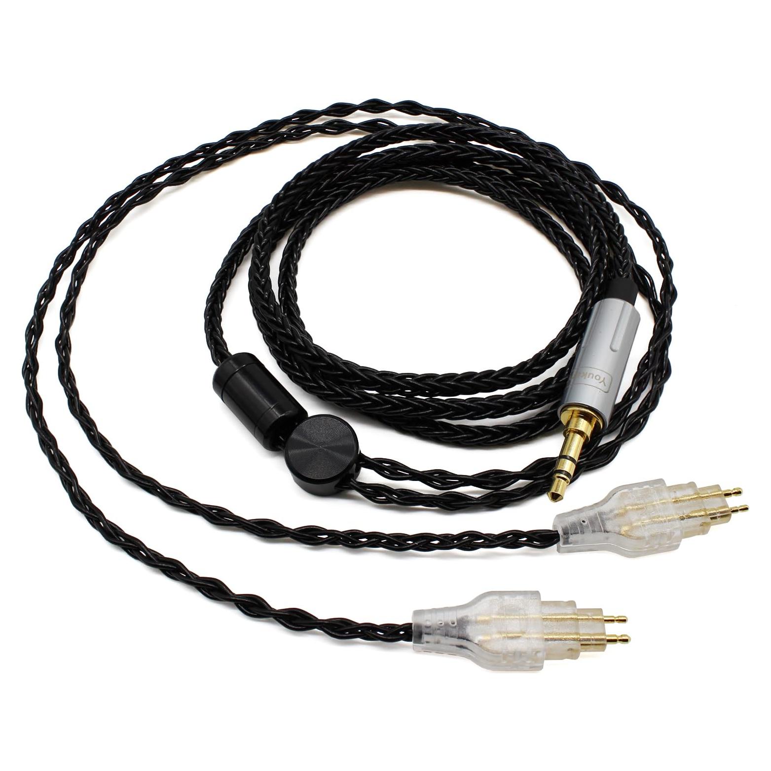Cable de Reemplazo 3.5mm Youkamoo para Sennheiser HD650/HD600/HD660S - 2.02m