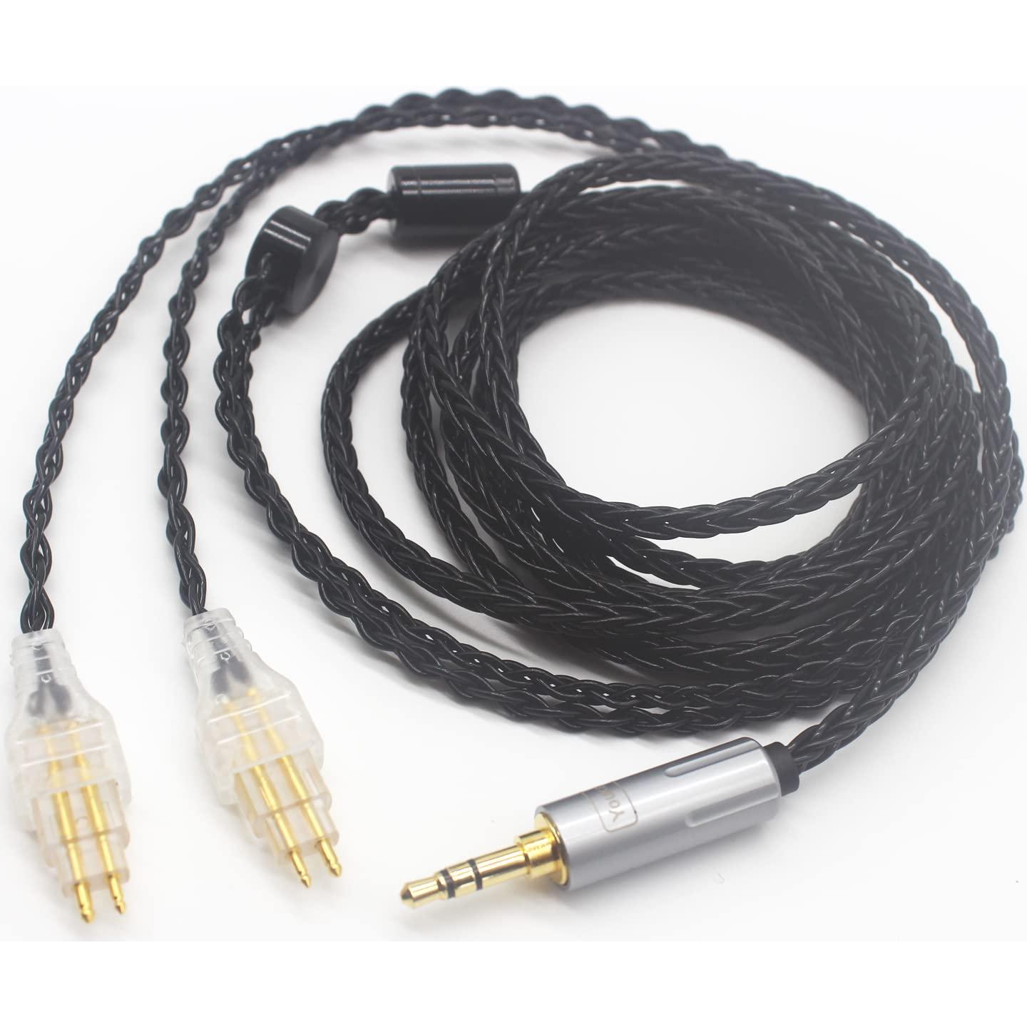 Cable de Reemplazo 3.5mm Youkamoo para Sennheiser HD650/HD600/HD660S - 2.02m