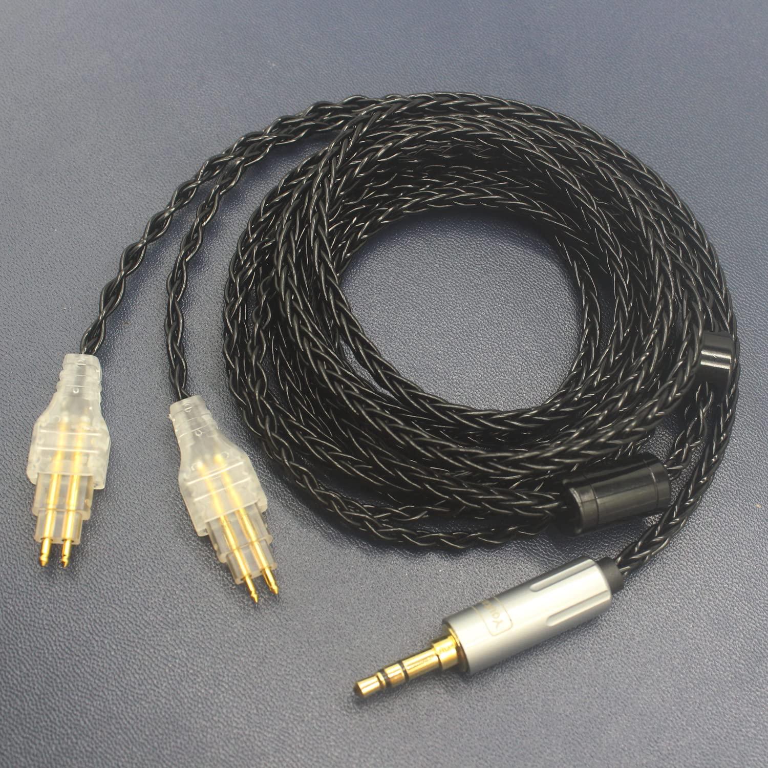 Cable de Reemplazo 3.5mm Youkamoo para Sennheiser HD650/HD600/HD660S - 2.02m