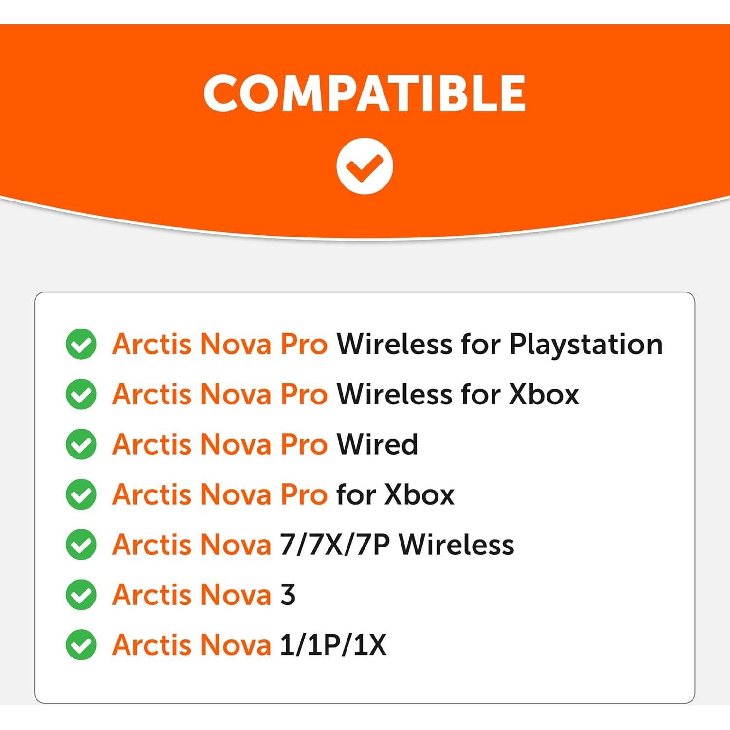 WC HeadbandZ Arctis Nova - Upgraded Silicone Headband for Arctis Nova Headsets by Wicked Cushions - Enhanced Flexibility, Comfort, and Style with Matching Earpad Designs| Gold Marble