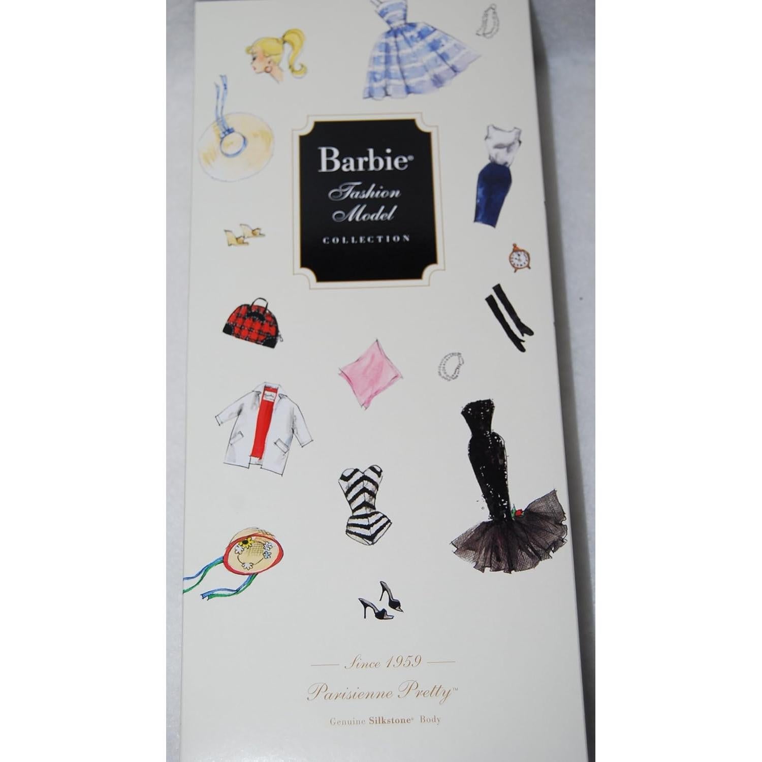 Muñeca Barbie Parisienne Pretty 50 Aniversario Mattel