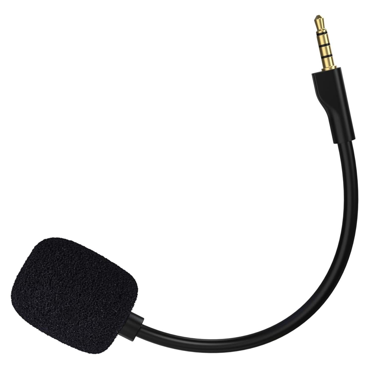Toxaoii Replacement Microphone Compatible with Steelseries arctis 1 Gaming Headphones, Detachable 3.5mm Noise Cancelling Boom Microphone for Headphone, PC, Xbox One, PS4, PS5