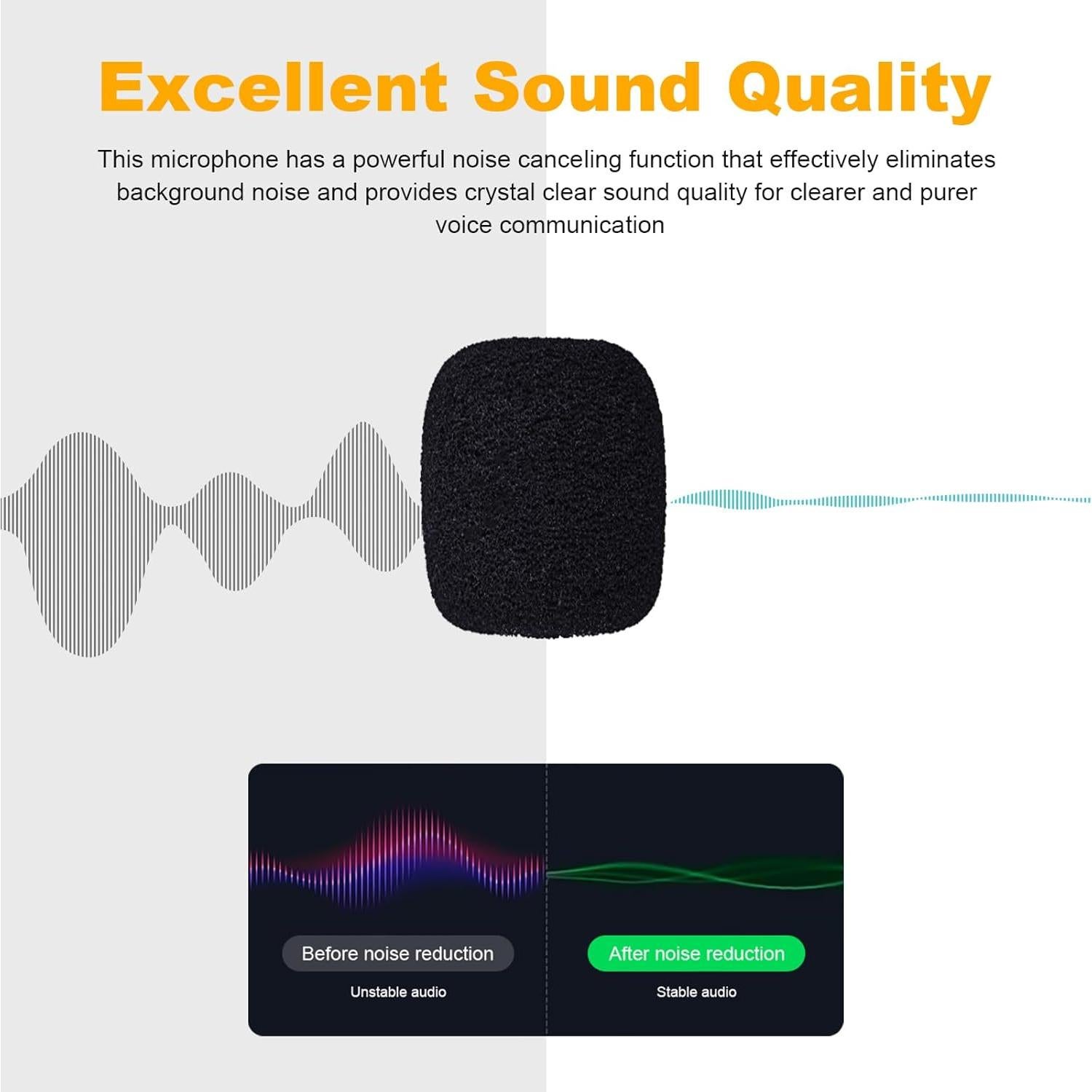 Toxaoii Replacement Microphone Compatible with Steelseries arctis 1 Gaming Headphones, Detachable 3.5mm Noise Cancelling Boom Microphone for Headphone, PC, Xbox One, PS4, PS5