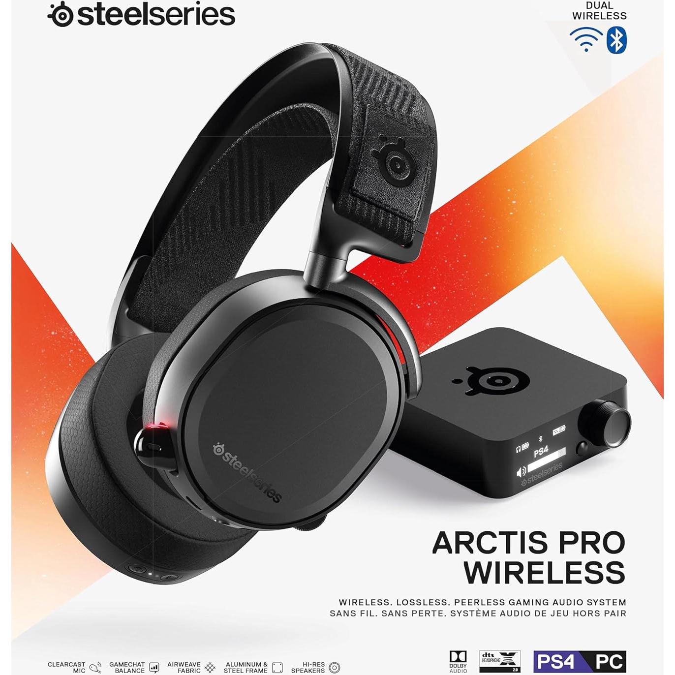 Auriculares Inalámbricos SteelSeries Arctis Pro - Doble Batería