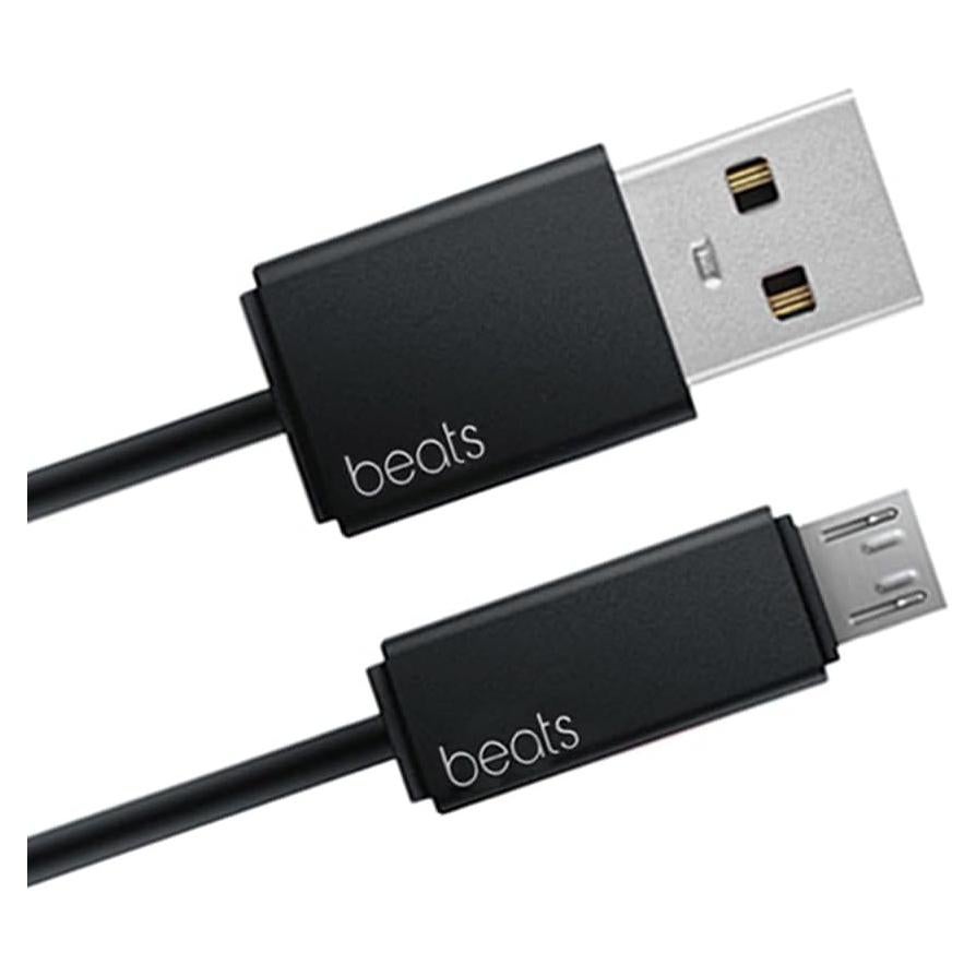 Replacement USB Charging Charger Cable Cord Compatible with for Beats by Dr Dre Powerbeats 2 3 and Studio Solo 3 2 2.0 Wireless Headphones Earphones