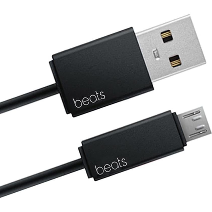 Replacement USB Charging Charger Cable Cord Compatible with for Beats by Dr Dre Powerbeats 2 3 and Studio Solo 3 2 2.0 Wireless Headphones Earphones