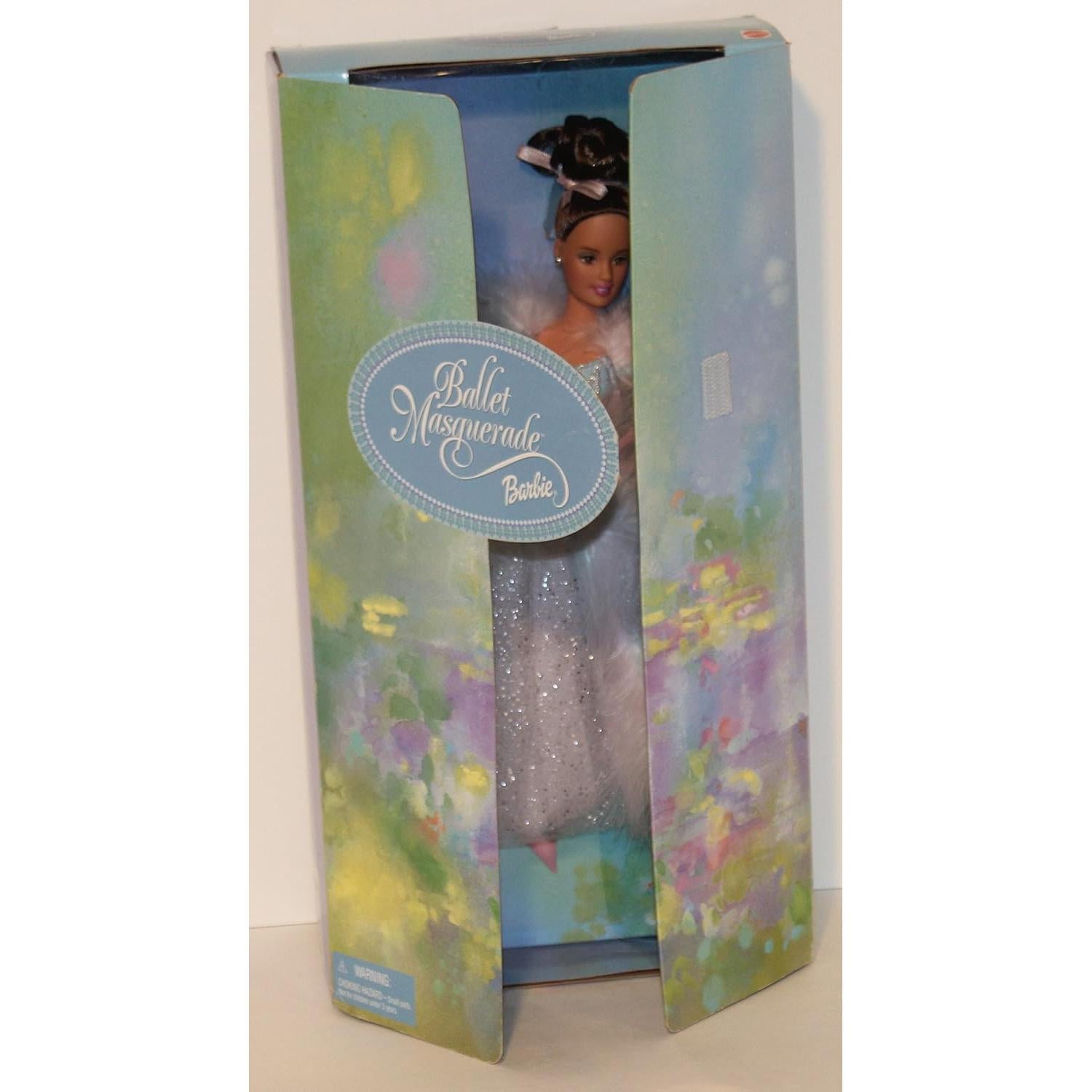 Bailarina Mascarada Barbie Morena - Mattel - 35.3x18.3 cm