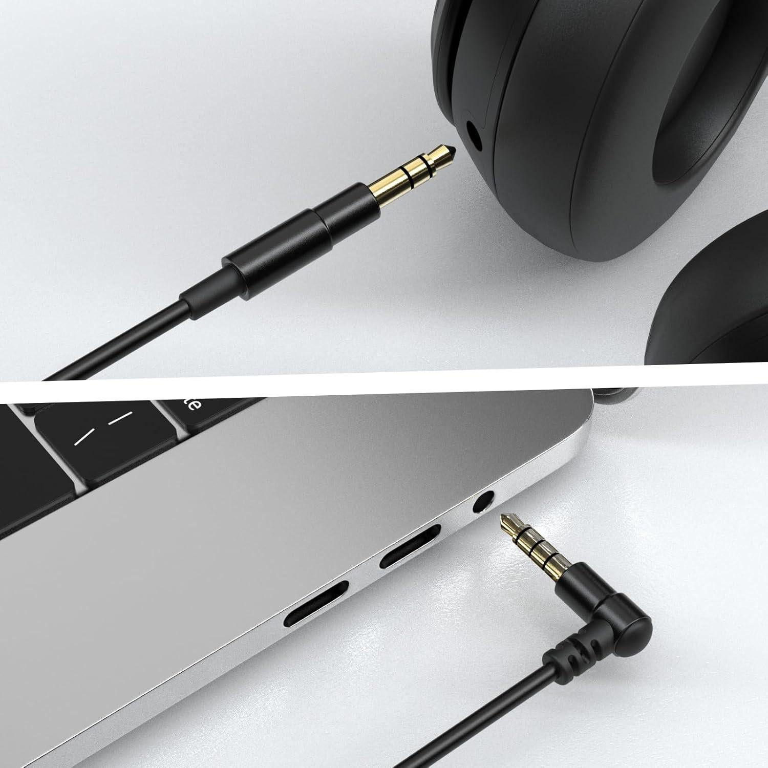 Cable de Reemplazo Cubilux 3.5mm para Auriculares 1.83m