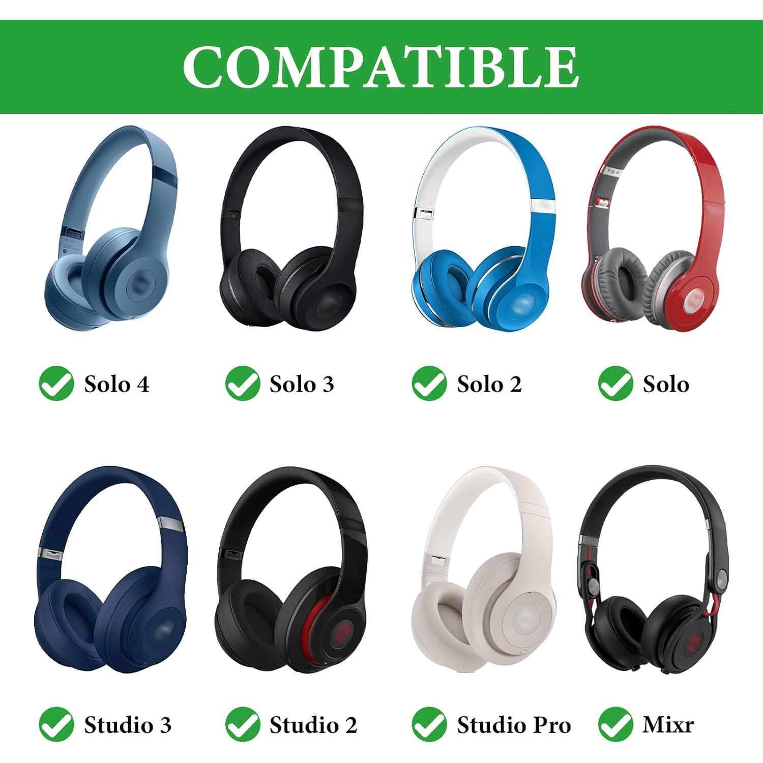 Cable de Audio Linkidea USB-C a 3.5mm para Beats Solo y Studio - 2 Unidades