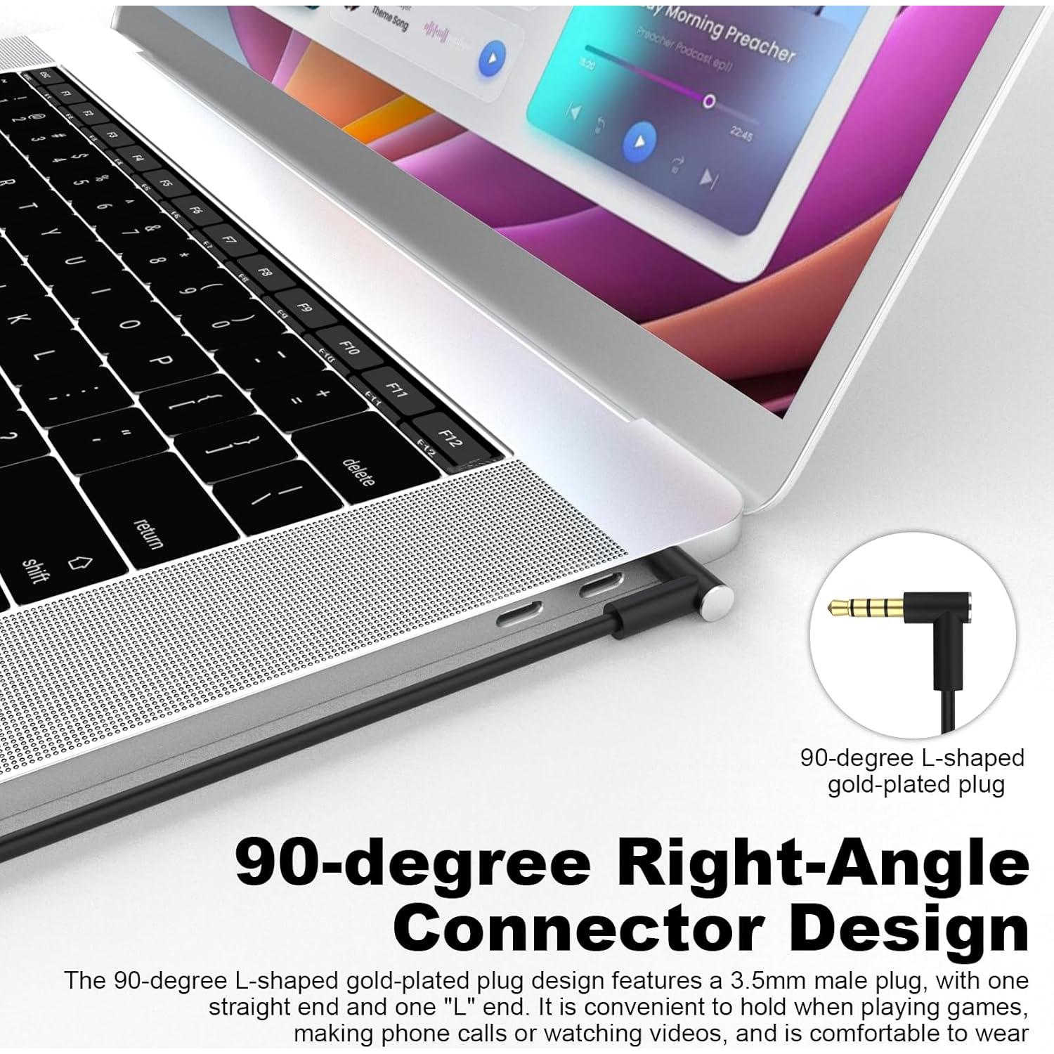 Cable de audio 3.5mm Toxaoii para Beats y Sony con micrófono