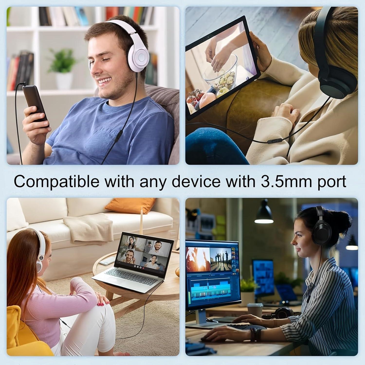 Cable de Audio de Reemplazo Rillpac para Auriculares Beats 1.4m