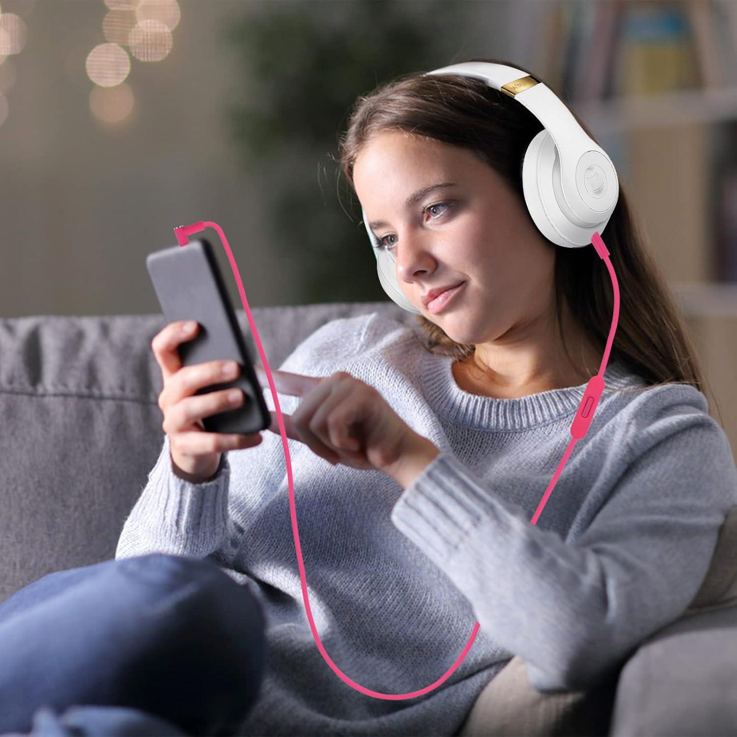 Cable de audio Sqrgreat para auriculares Beats con micrófono