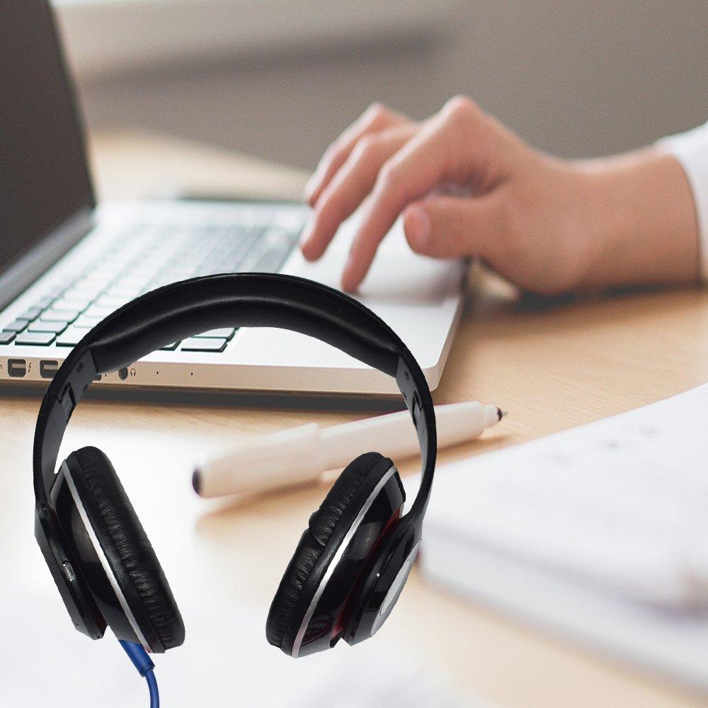 Cable de audio de reemplazo Fedoo 1.4m con micrófono para Beats