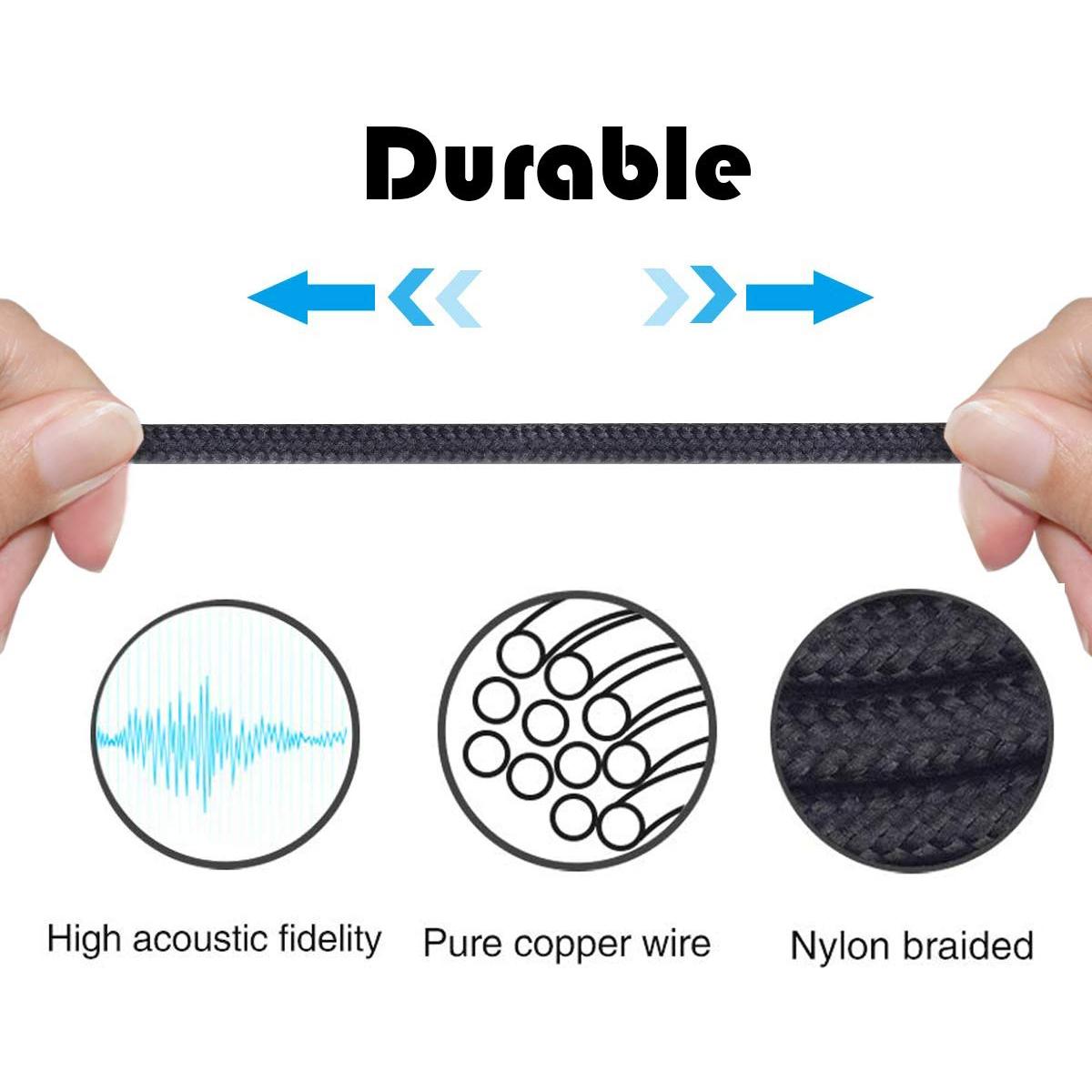 Cable de audio NewFantasia 1.3m para auriculares Audio-Technica