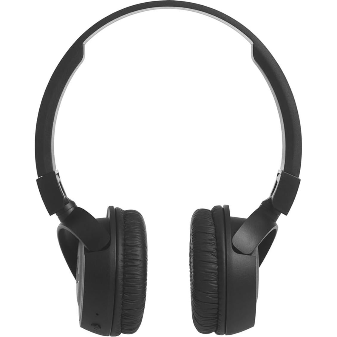T450BT Wireless On-Ear Headphones with Built-in Remote and Microphone (Black)