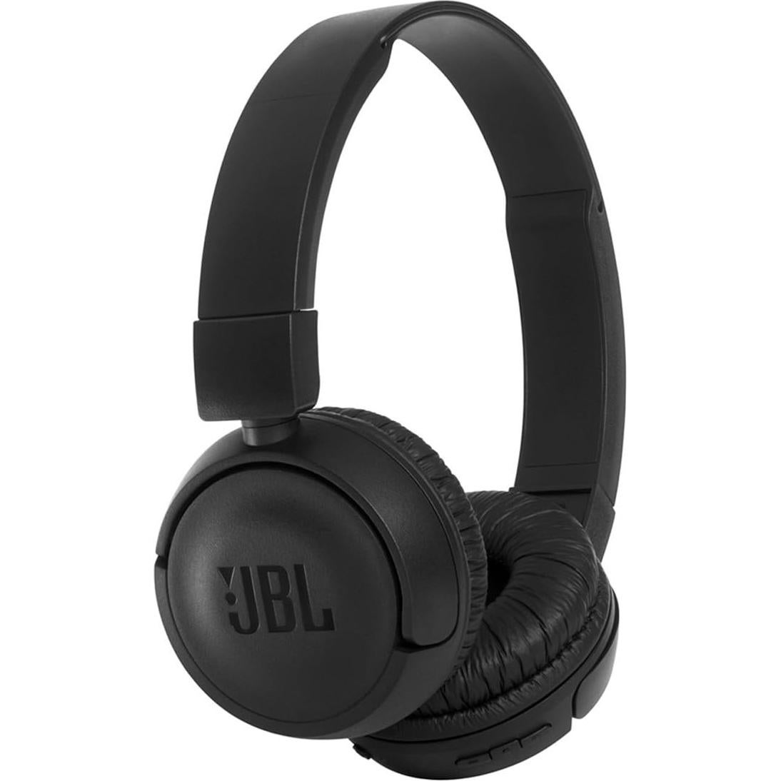 T450BT Wireless On-Ear Headphones with Built-in Remote and Microphone (Black)