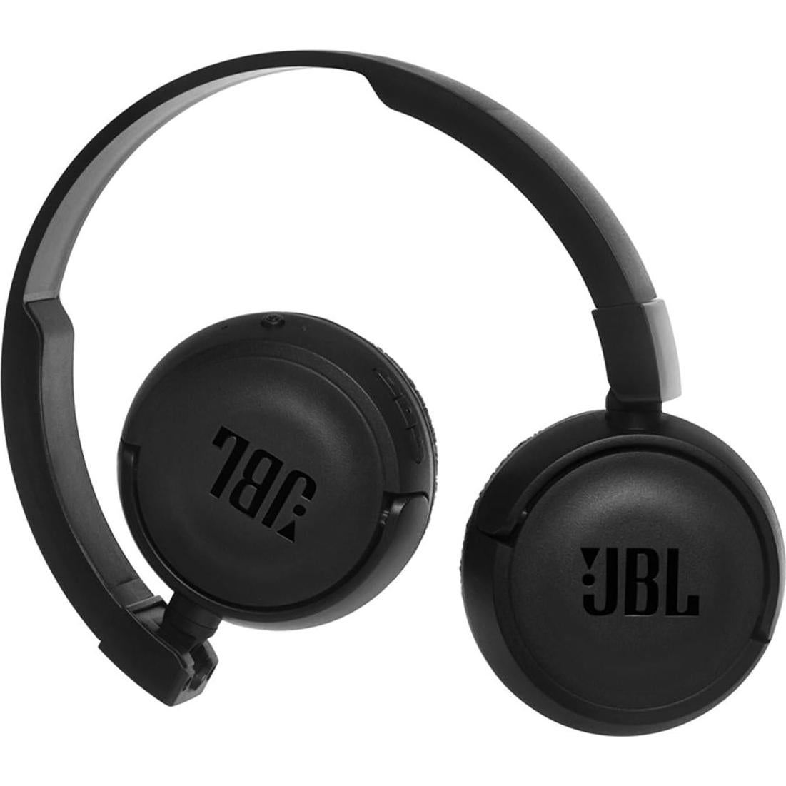 T450BT Wireless On-Ear Headphones with Built-in Remote and Microphone (Black)