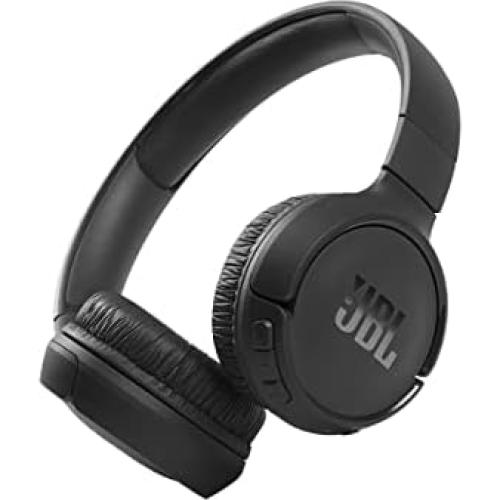 JBL Tune 510BT On-Ear Wireless Headphones, Black
