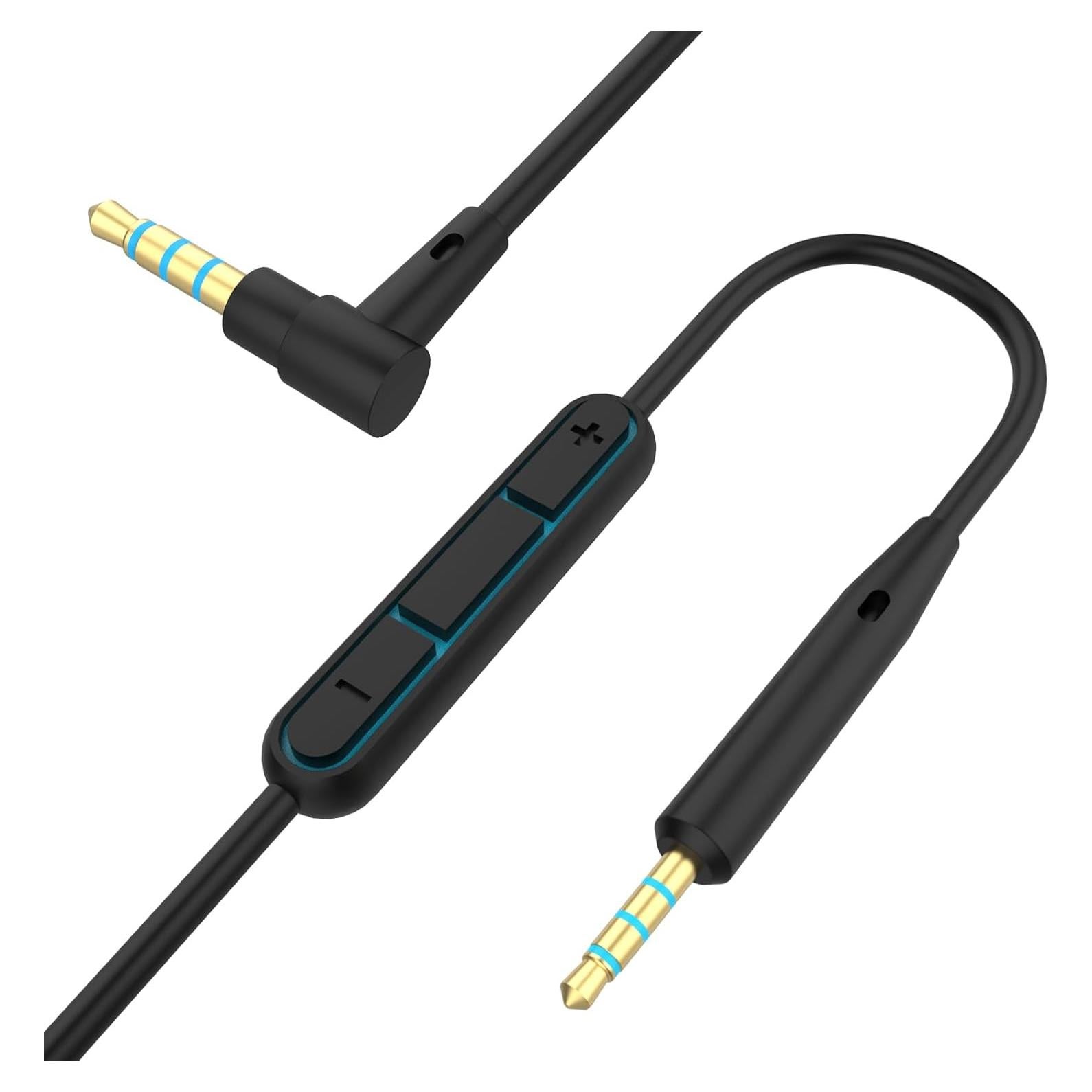 Micrófono QC35 Gneinour para Auriculares Bose y JBL 1.5m