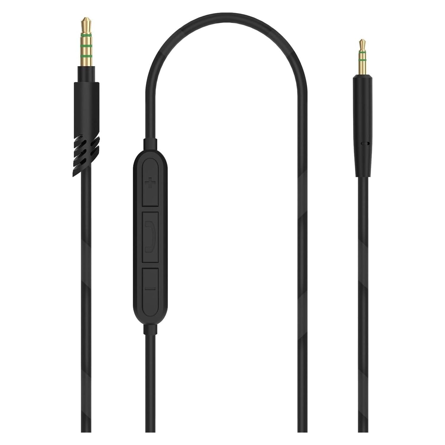Cable de Audio Linkidea 3.5mm a 2.5mm con Micrófono 1.5m