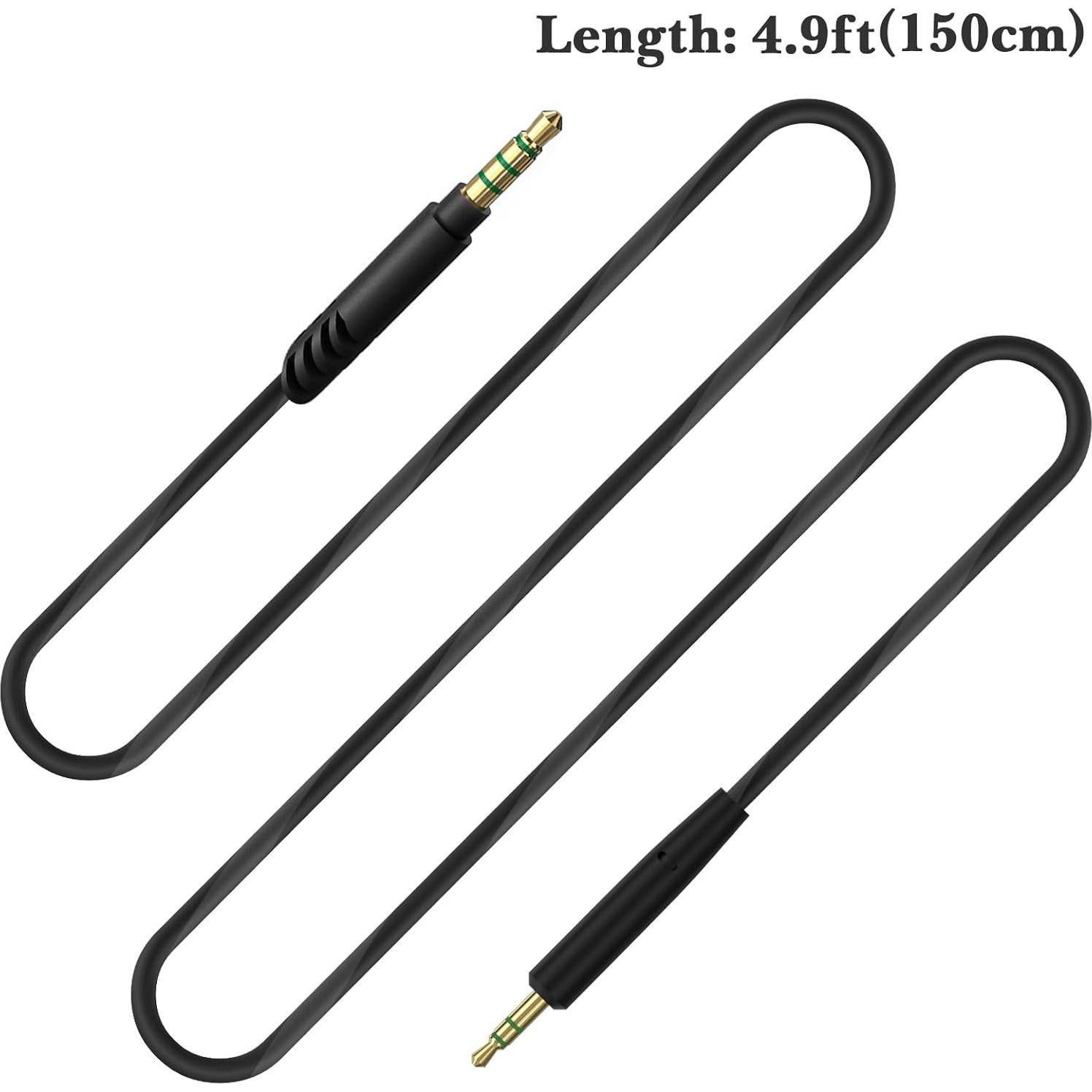 Cable de Audio Linkidea 3.5mm a 2.5mm con Micrófono 1.5m