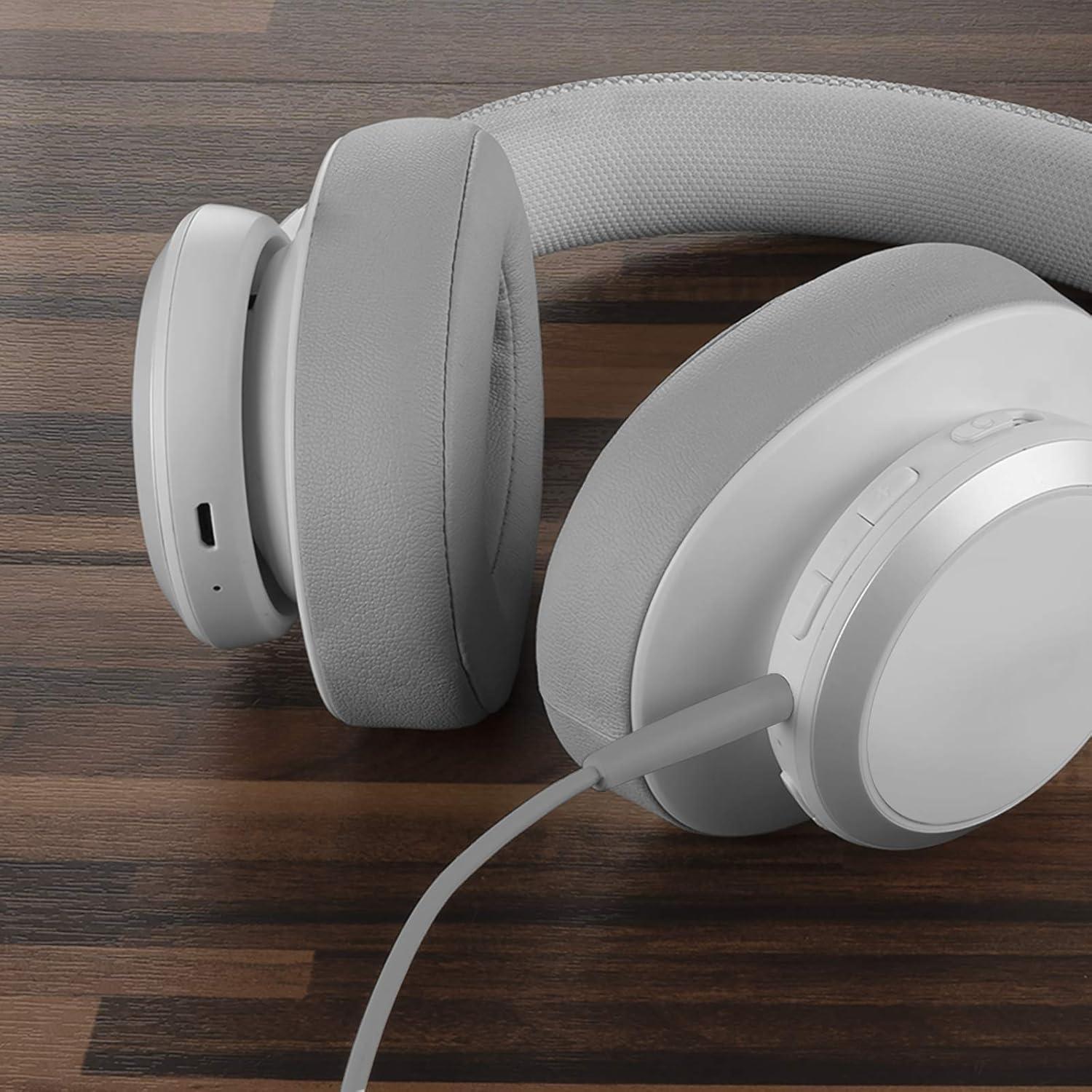 Cable de Audio Geekria 2.5mm a 3.5mm con Micrófono y Control de Volumen