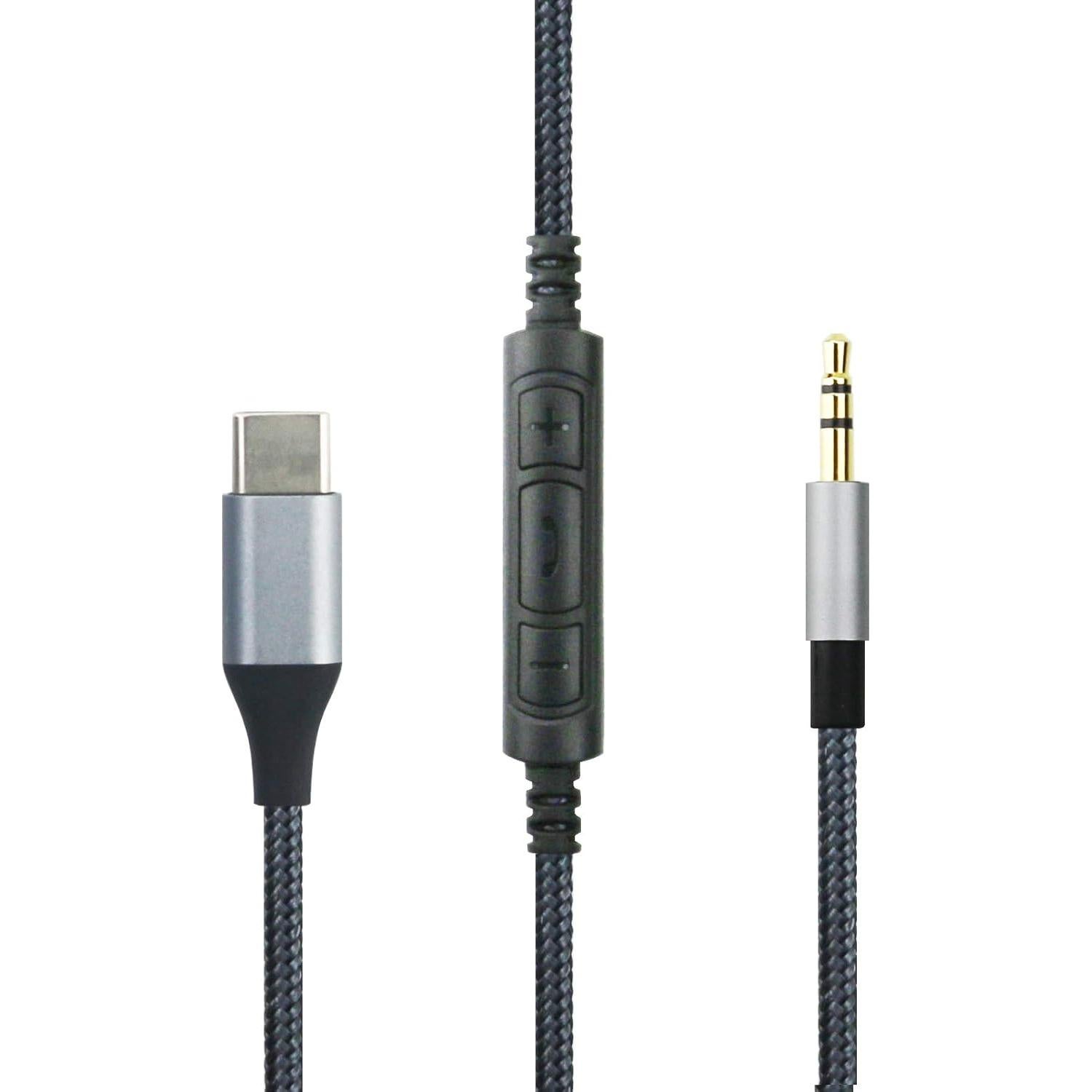 Cable de Audio USB C a 2.5mm NewFantasia 1.2m para JBL y iPhone