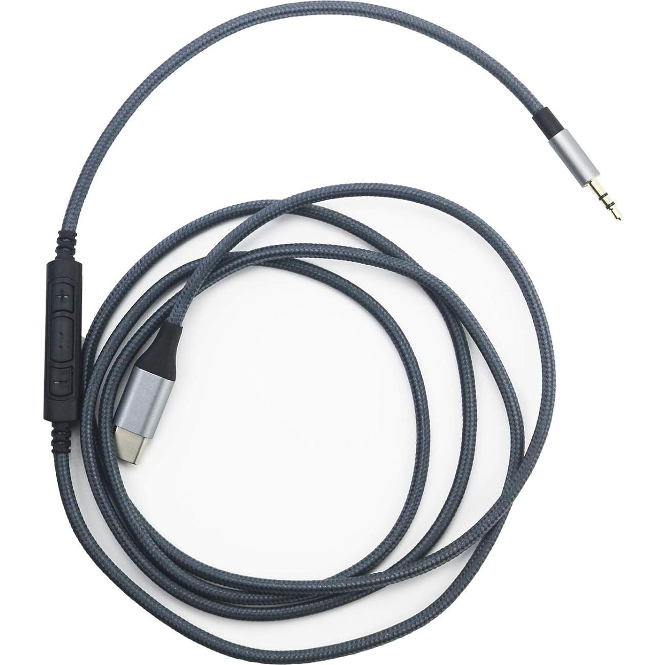 Cable de Audio USB C a 2.5mm NewFantasia 1.2m para JBL y iPhone