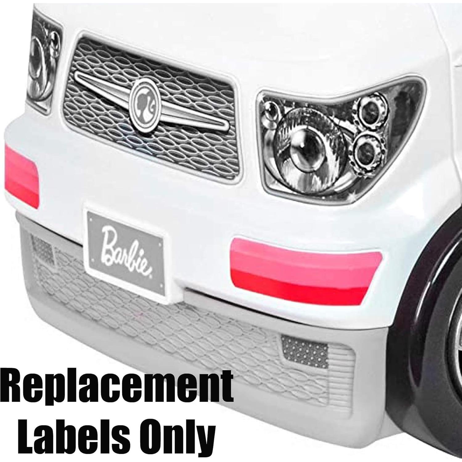 Etiquetas de Reemplazo Barbie FRM19 para Set Clínica Cuidado