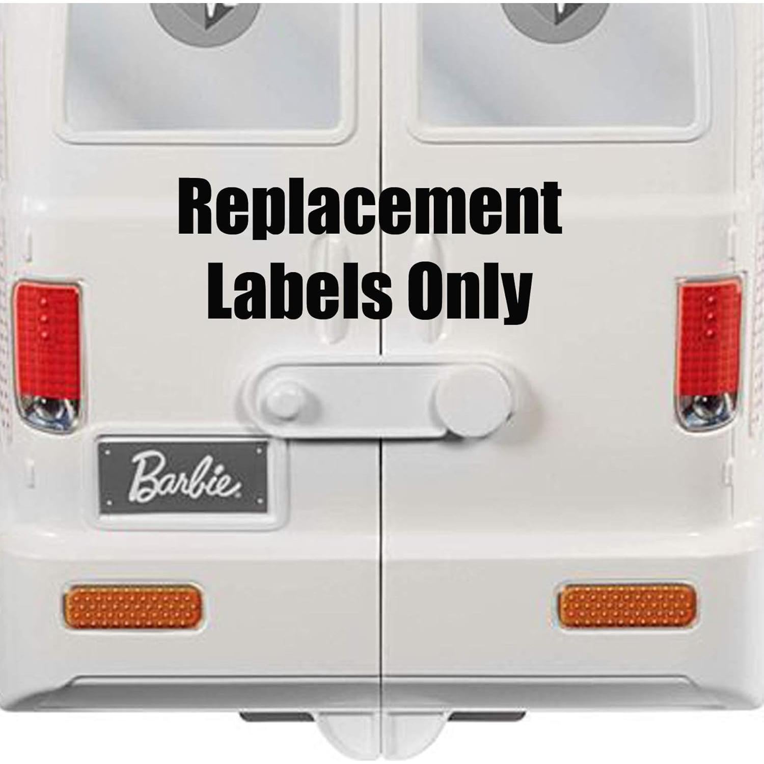 Etiquetas de Reemplazo Barbie FRM19 para Set Clínica Cuidado