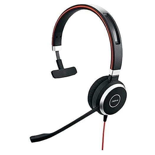 Auricular Jabra Evolve 40 MS Con Cable - Cancelación Ruido Pasiva