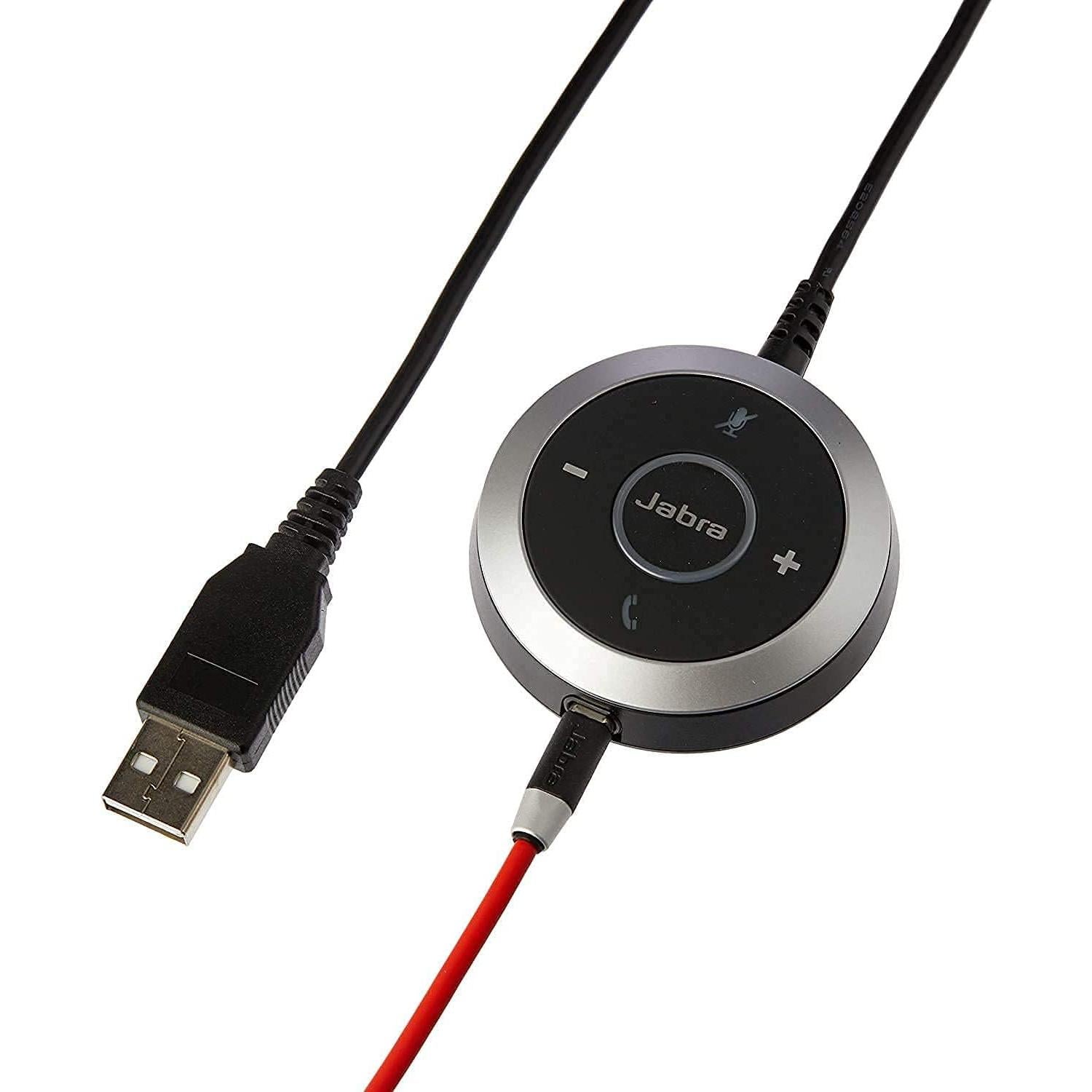 Auricular Jabra Evolve 40 MS Con Cable - Cancelación Ruido Pasiva
