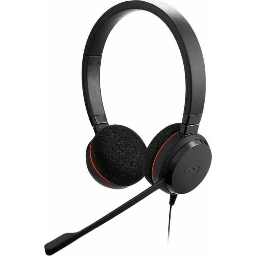 Auricular Jabra Evolve 20 MS Stereo con micrófono cancelación ruido